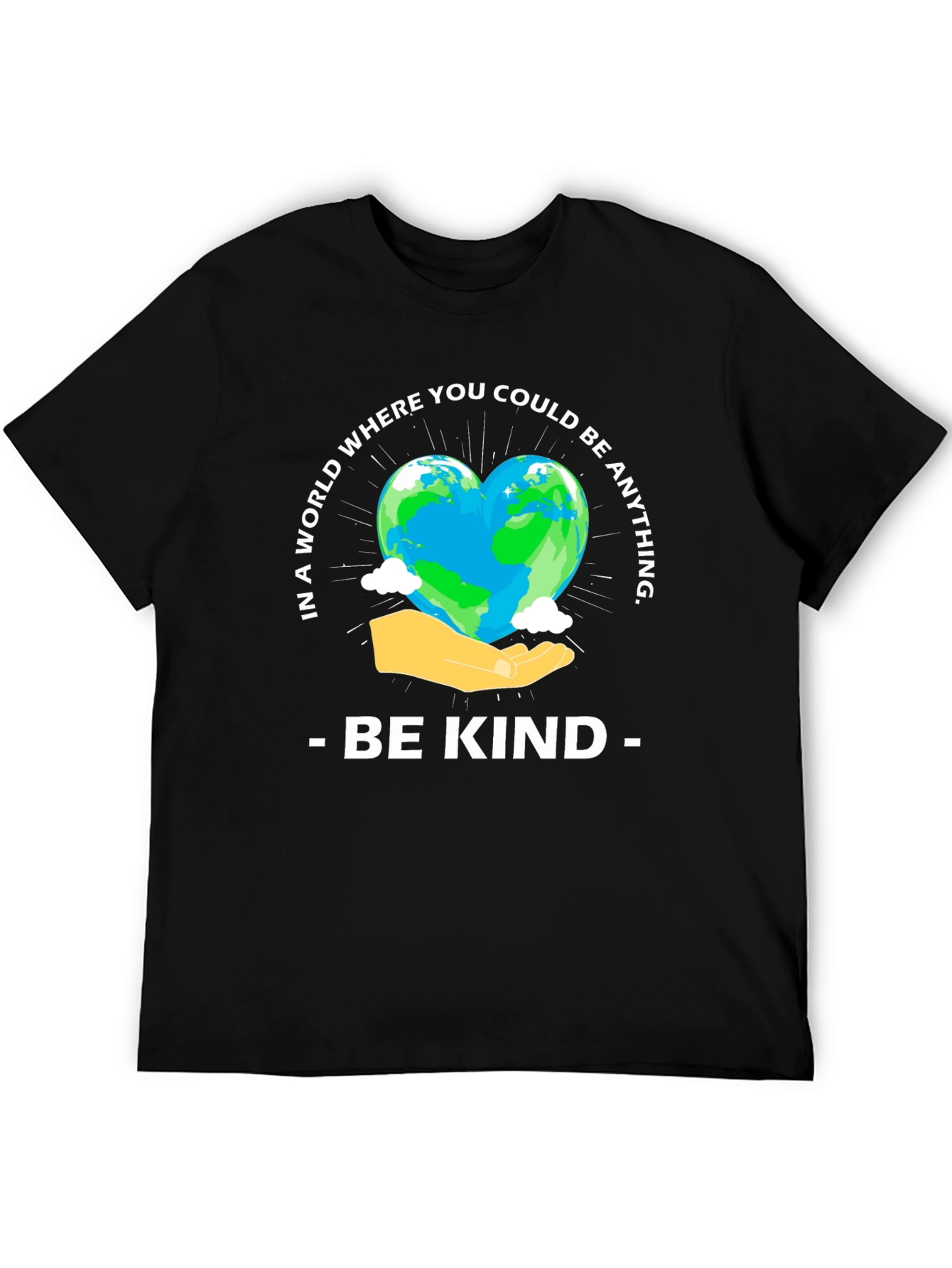 Be Kind T-Shirt - Earth Heart Design