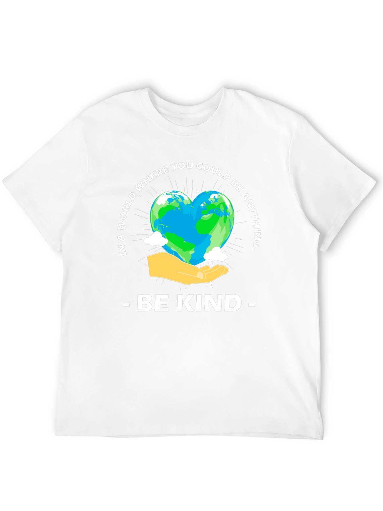 Be Kind T-Shirt - Earth Heart Design