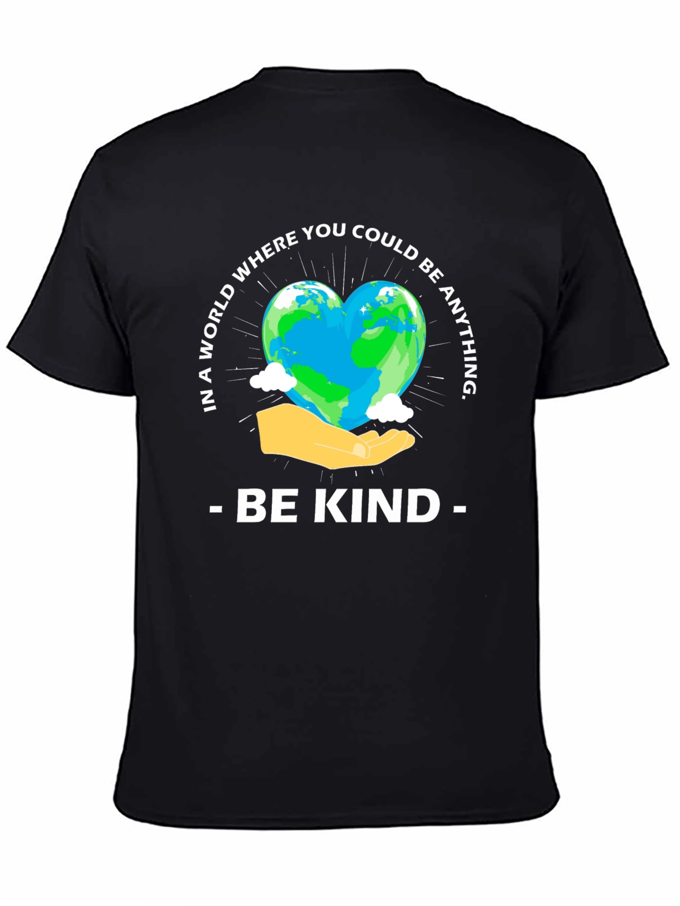 Be Kind T-Shirt - Earth Heart Design