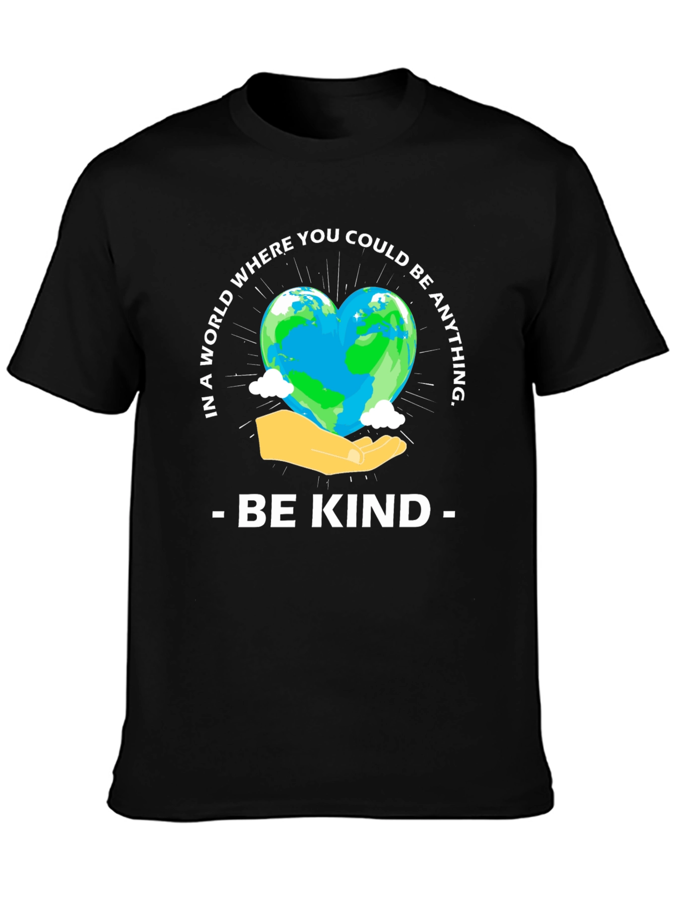 Be Kind T-Shirt - Earth Heart Design