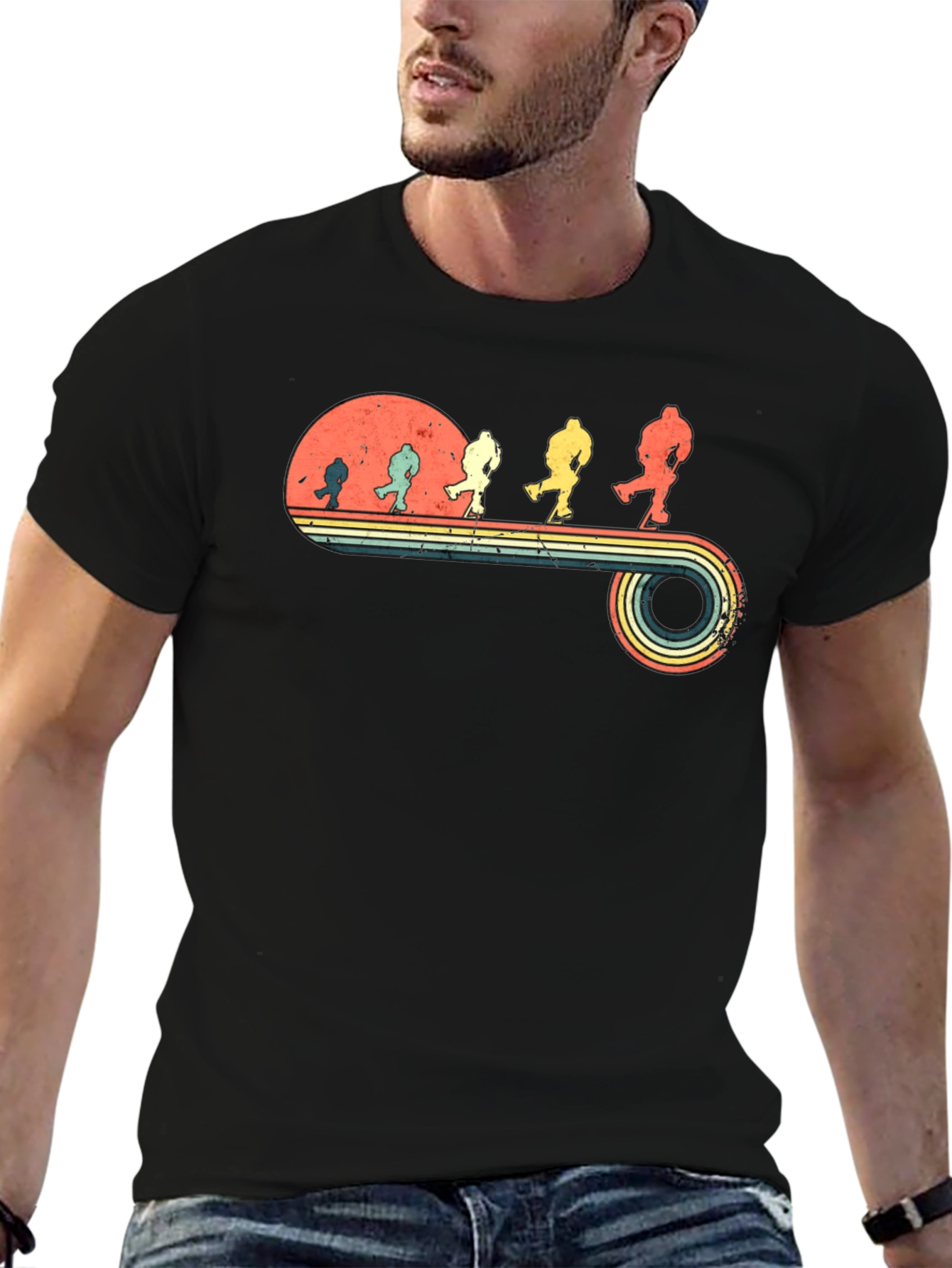 Retro Hockey Evolution T-Shirt