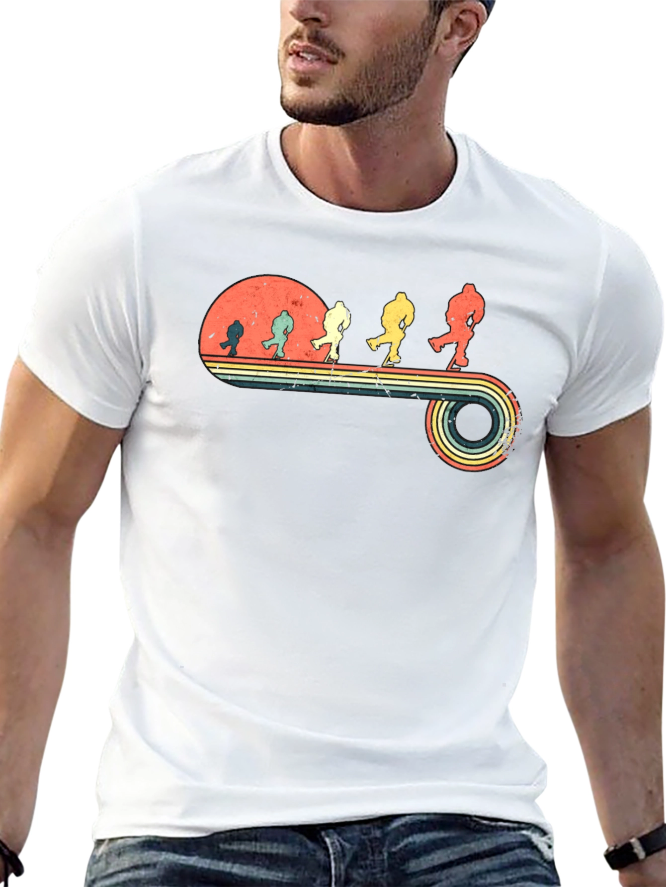 Retro Hockey Evolution T-Shirt