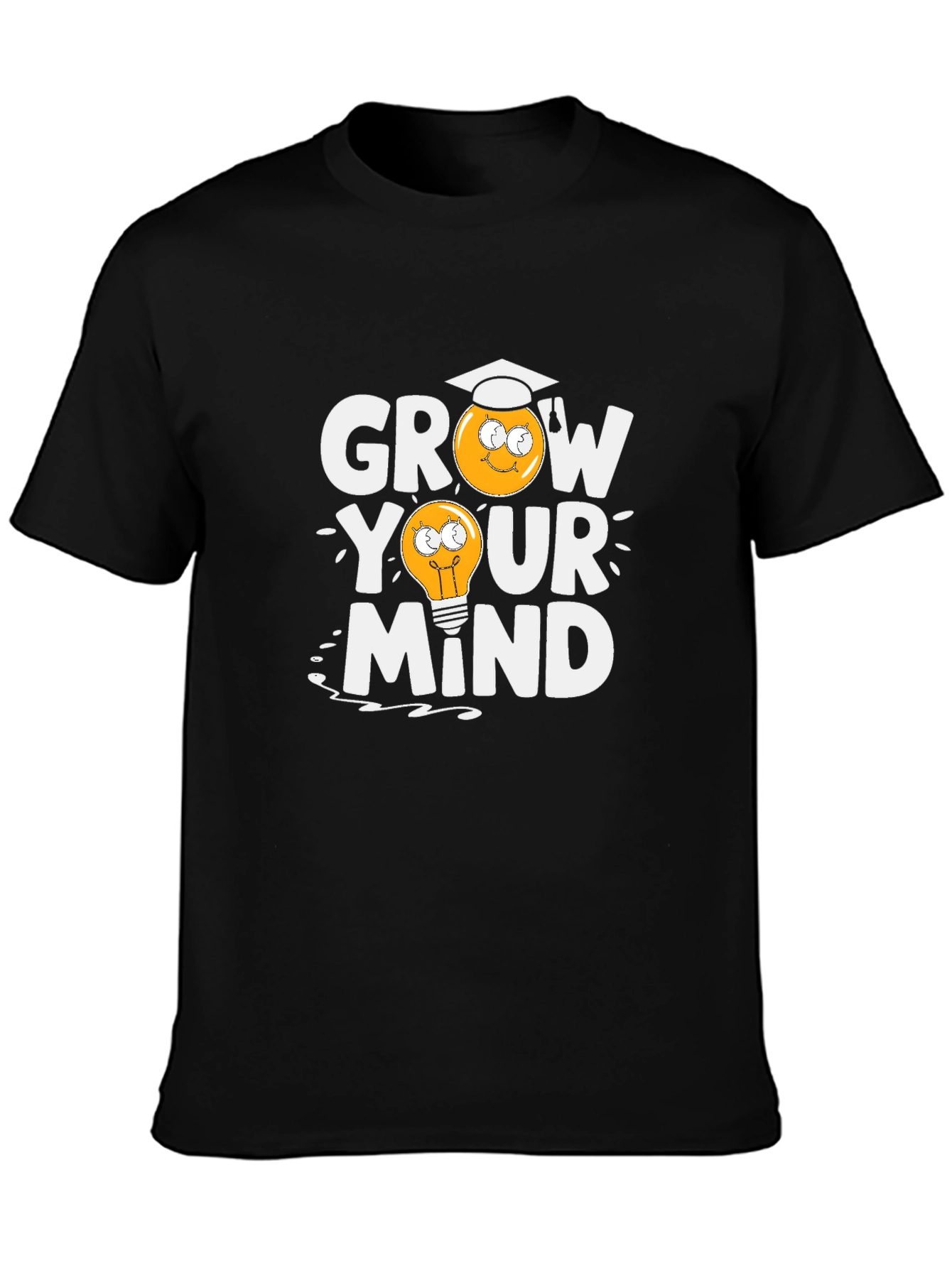 Grow Your Mind T-Shirt - Brainy Education Tee