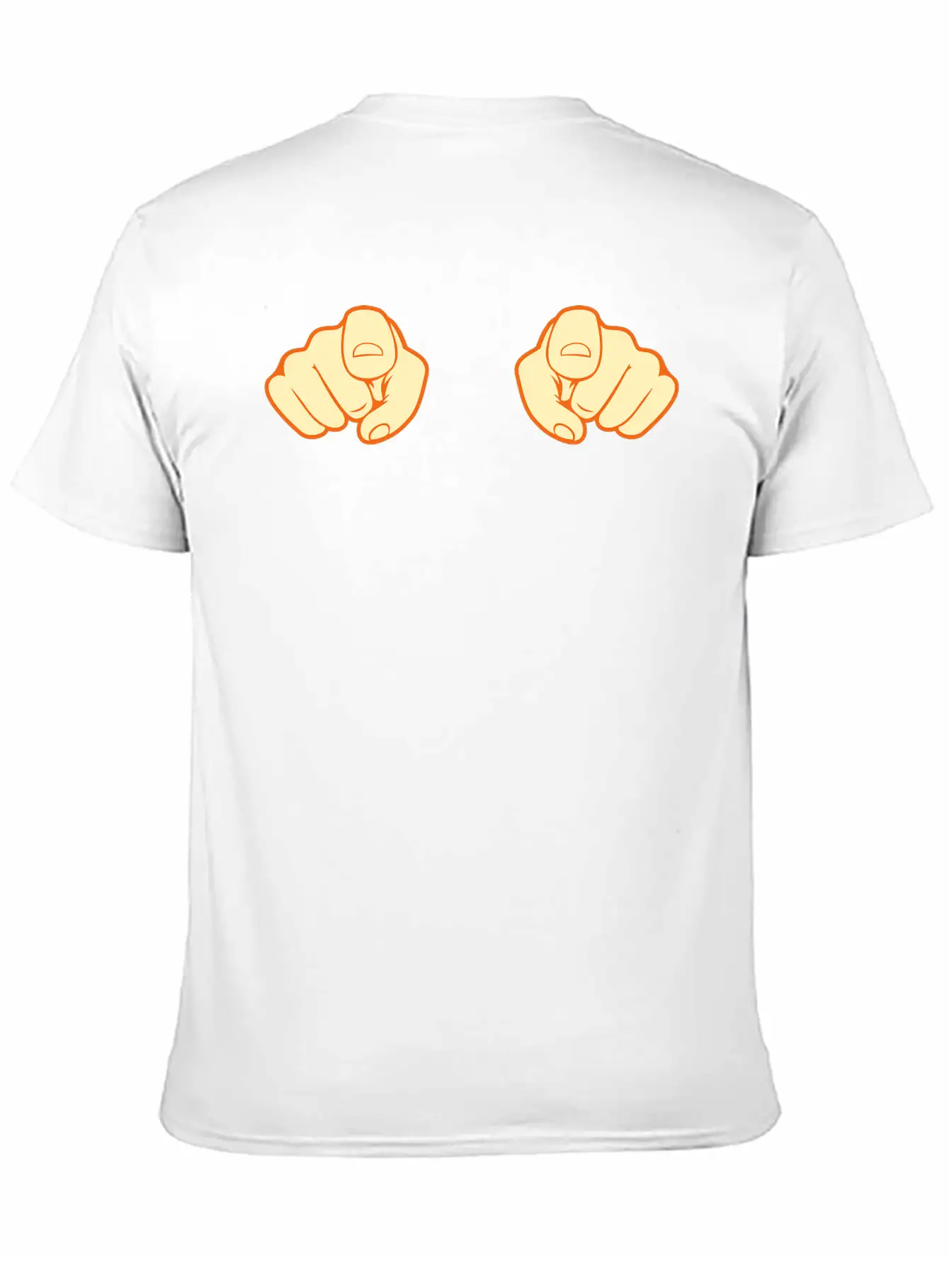 Finger 2 Hands Unisex Casual T-Shirt – Clean Design For Daily Comfort