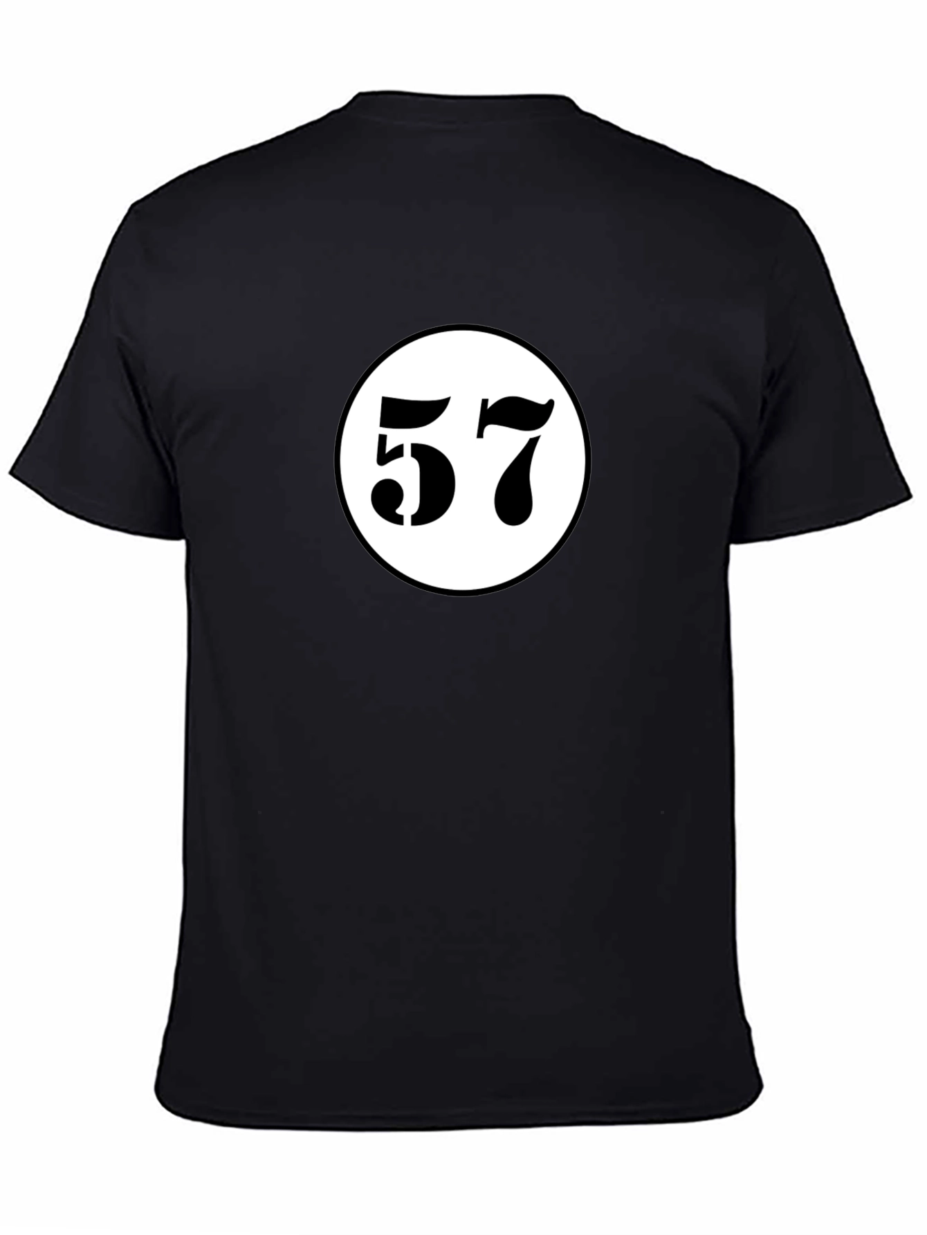 Retro 57 Racing T-Shirt - Black