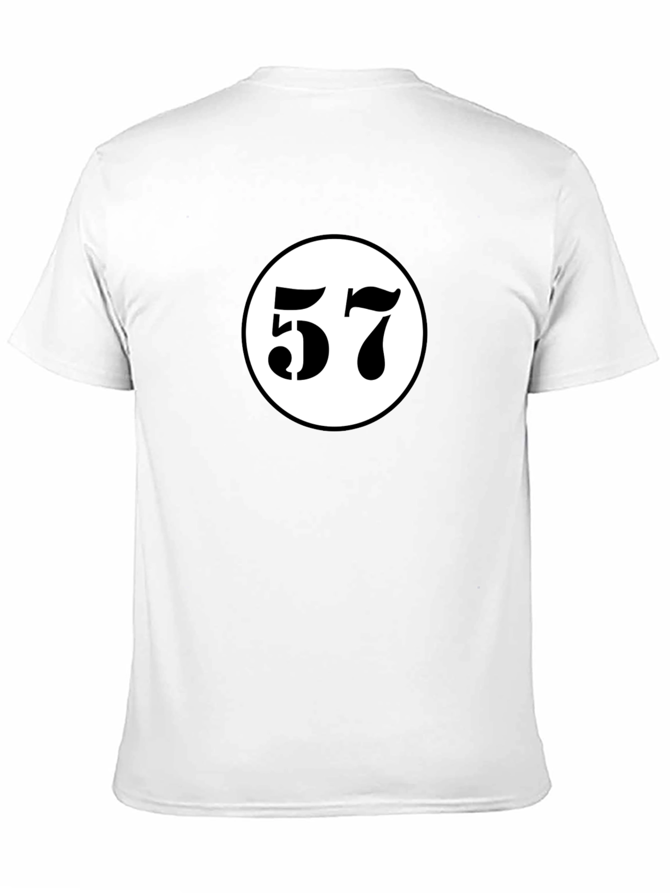 Retro 57 Racing T-Shirt - Black