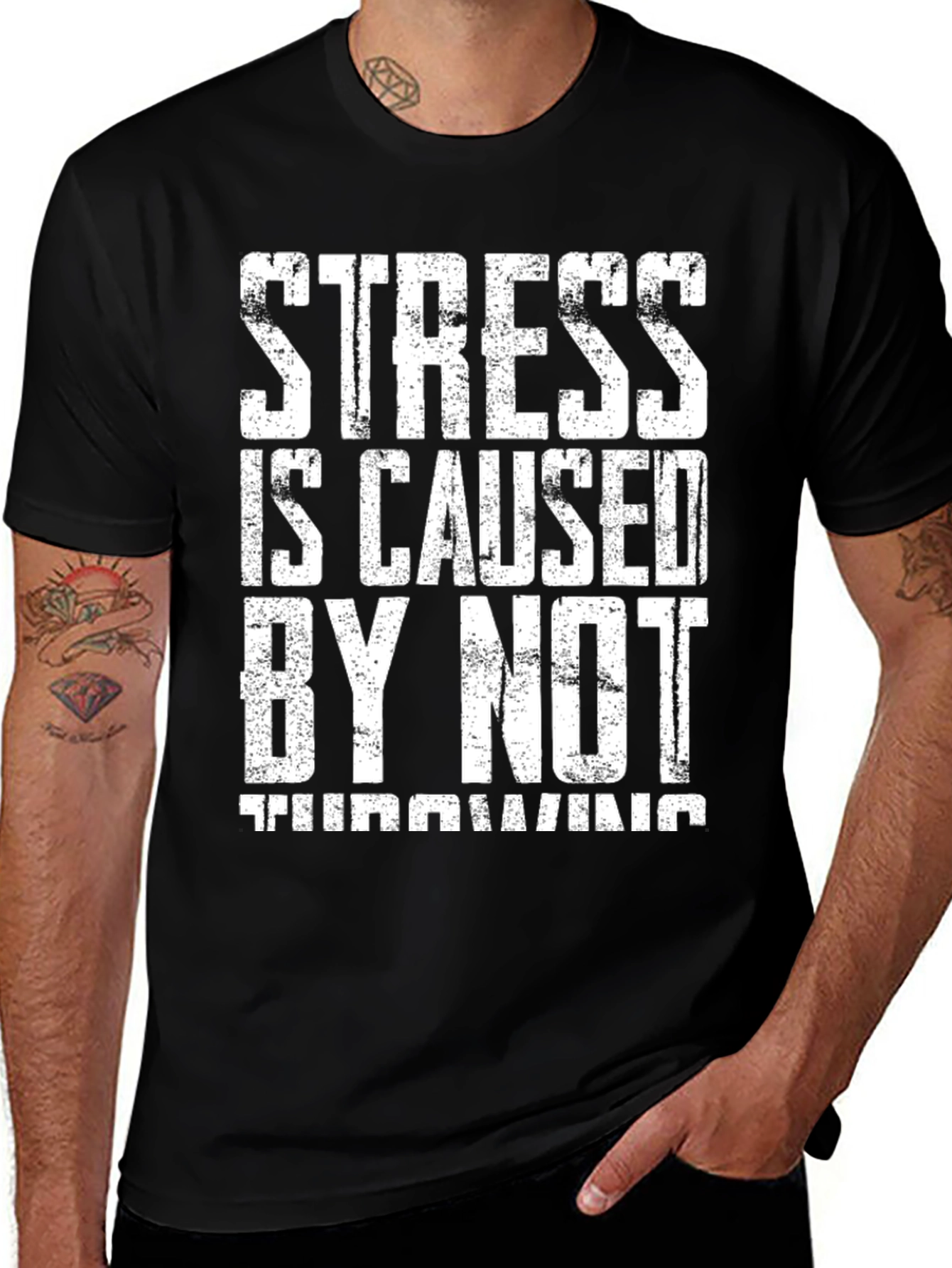 Stress Throwing T-Shirt