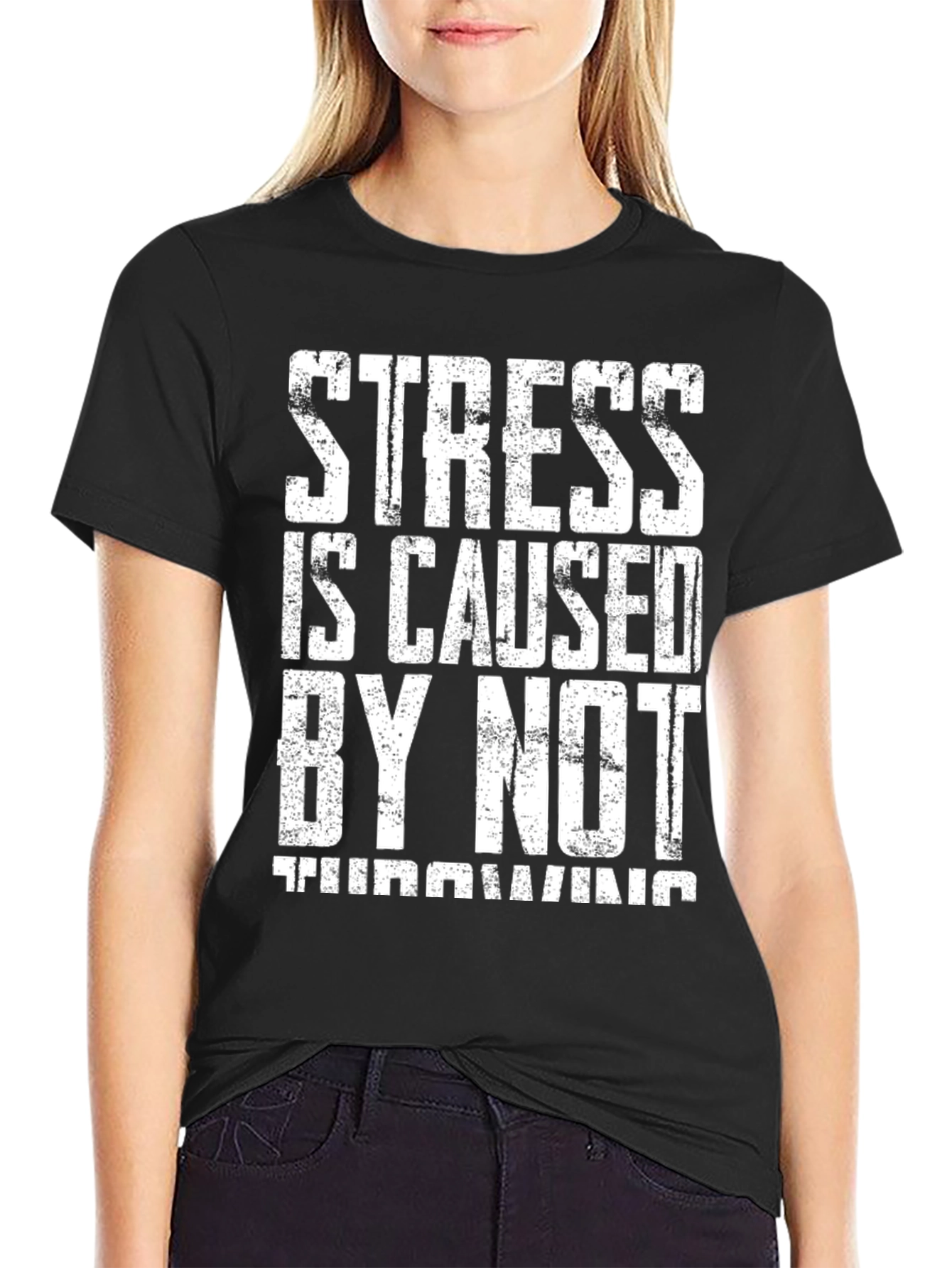Stress Throwing T-Shirt