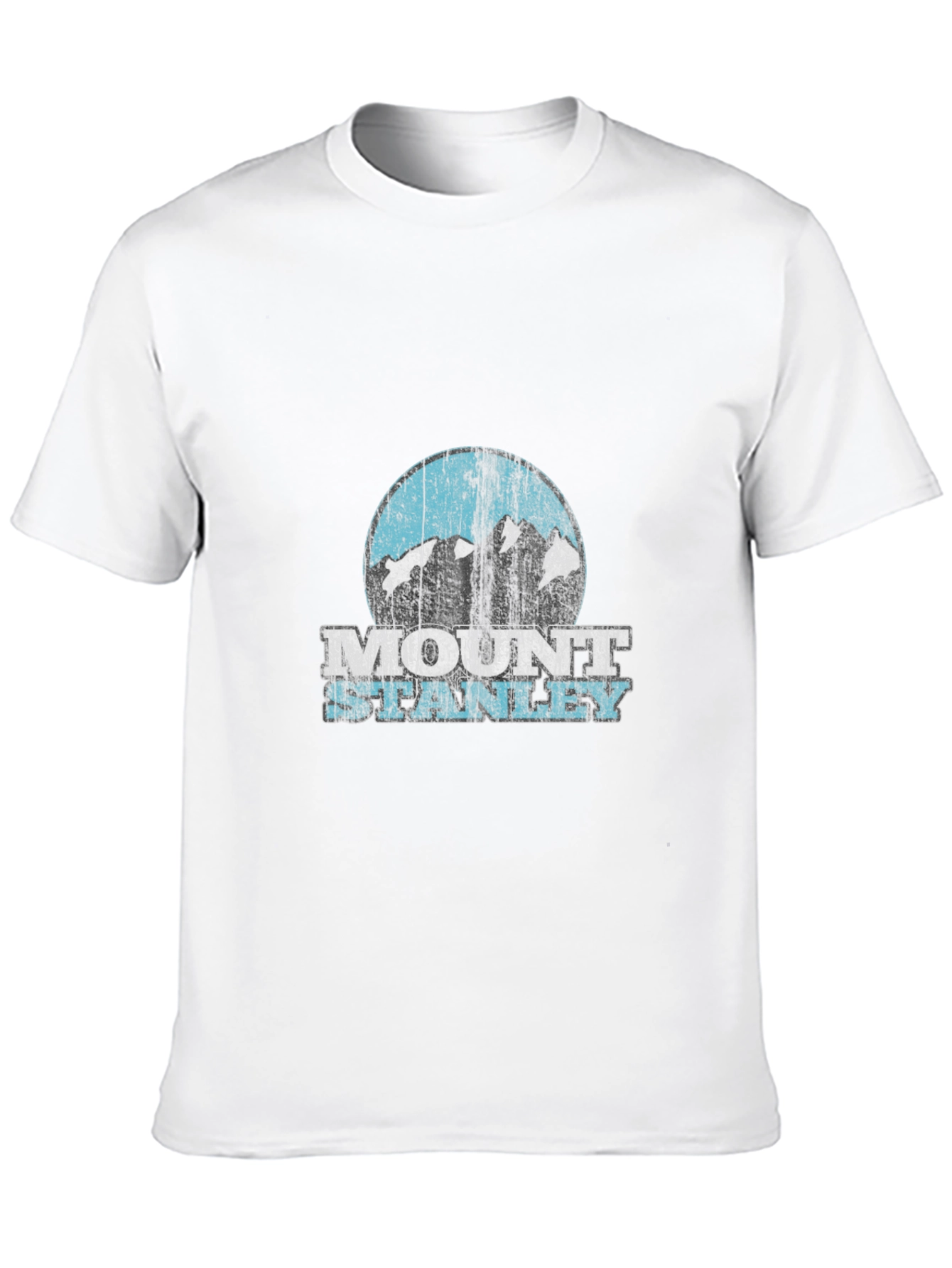 Mount Stanley Distressed Graphic T-Shirt