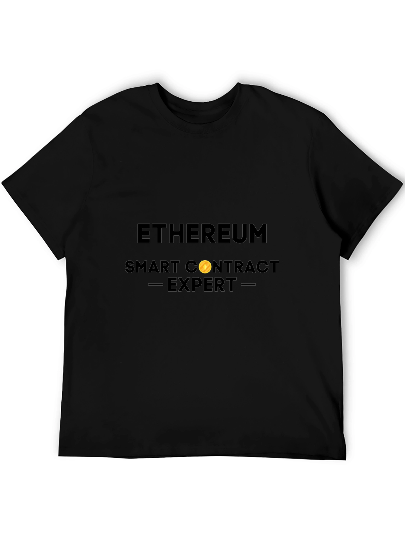 Ethereum Smart Contract Expert Black T-Shirt