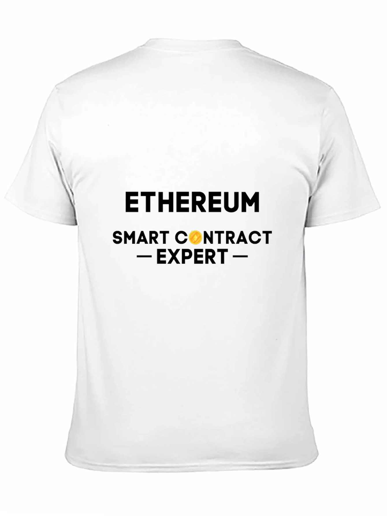 Ethereum Smart Contract Expert Black T-Shirt