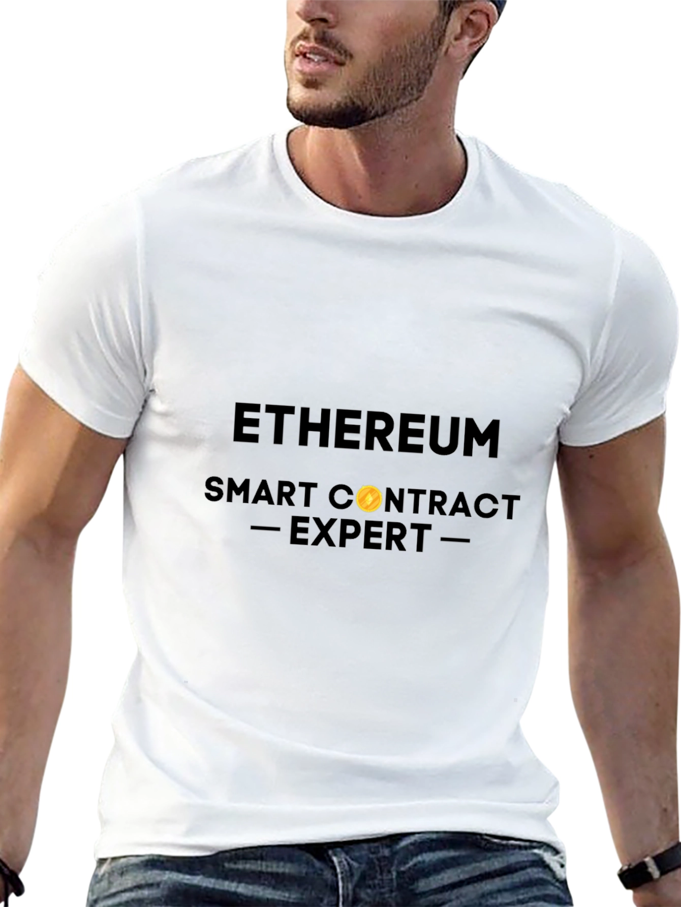 Ethereum Smart Contract Expert Black T-Shirt