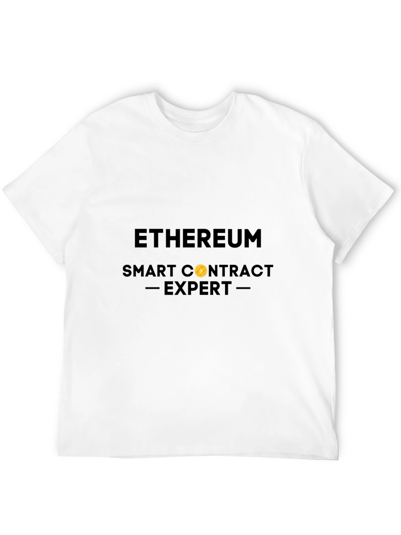 Ethereum Smart Contract Expert Black T-Shirt
