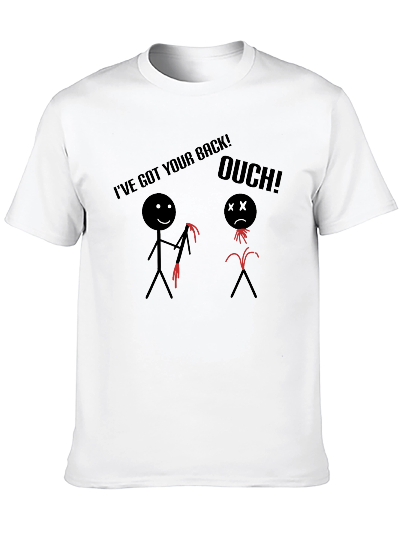 Ive Got Your Back Humor Graphic T-Shirt