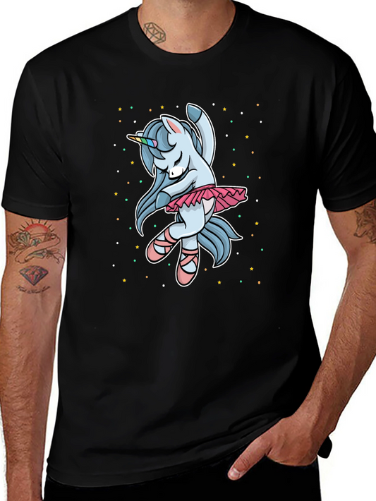 Dancing Unicorn Graphic Tee - Fun & Unique Style