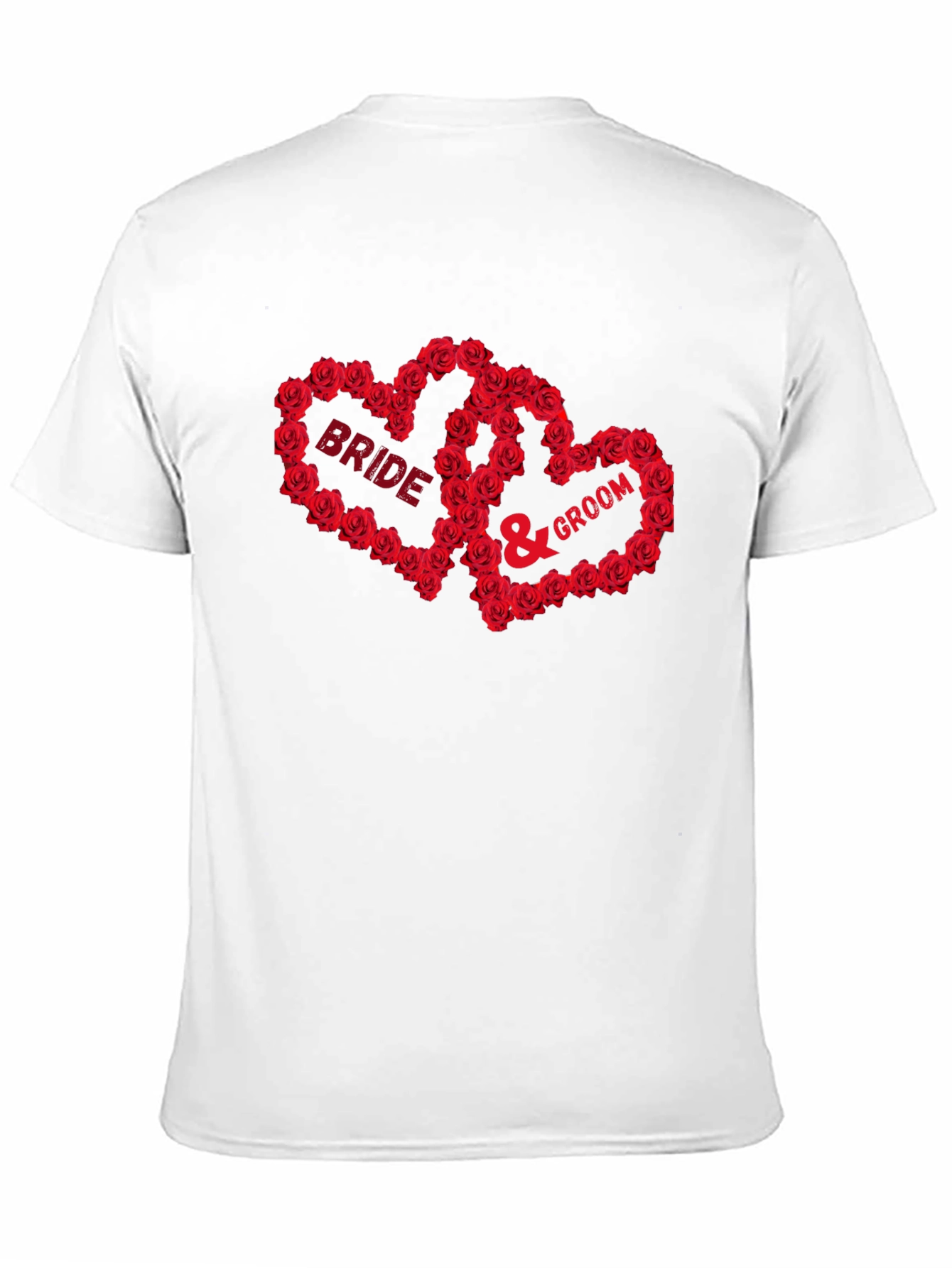 Bride & Groom Matching Wedding T-Shirt