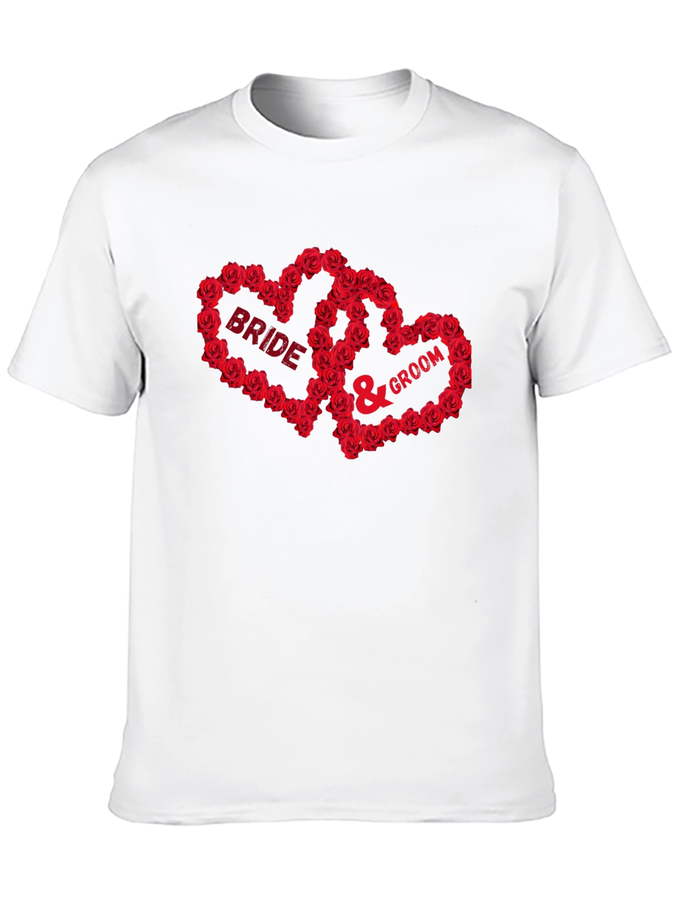 Bride & Groom Matching Wedding T-Shirt