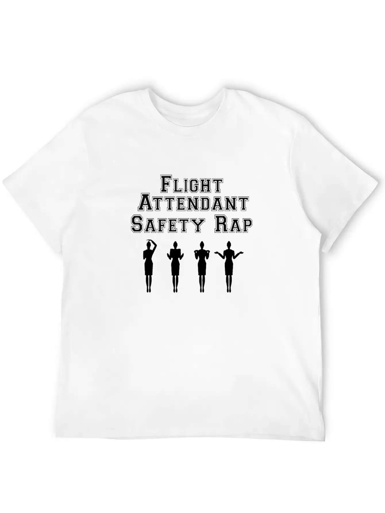 Flight Attendant - Responsible For Your Safety Unisex Casual T-Shirt – Clean Design For Daily Comfort