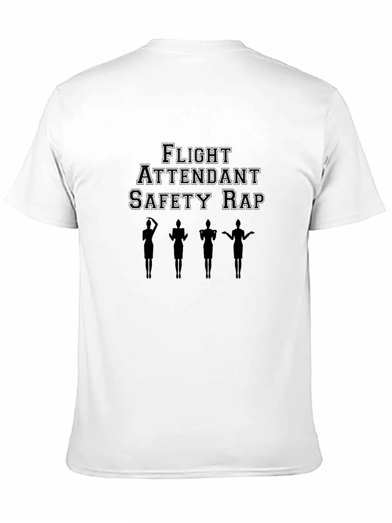 Flight Attendant - Responsible For Your Safety Unisex Casual T-Shirt – Clean Design For Daily Comfort