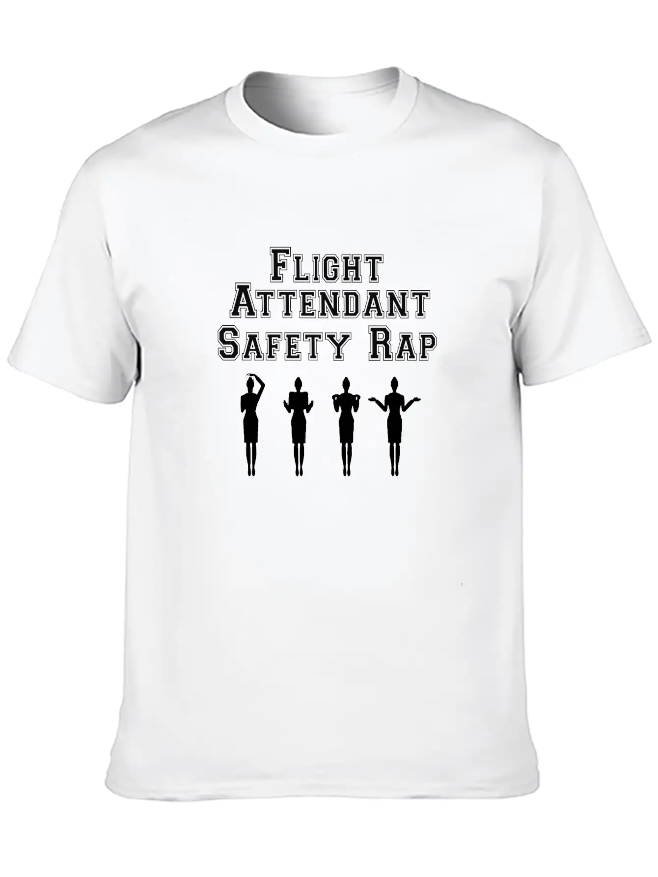 Flight Attendant - Responsible For Your Safety Unisex Casual T-Shirt – Clean Design For Daily Comfort