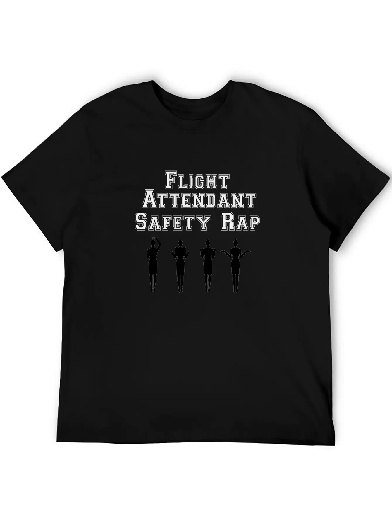 Flight Attendant - Responsible For Your Safety Unisex Casual T-Shirt – Clean Design For Daily Comfort