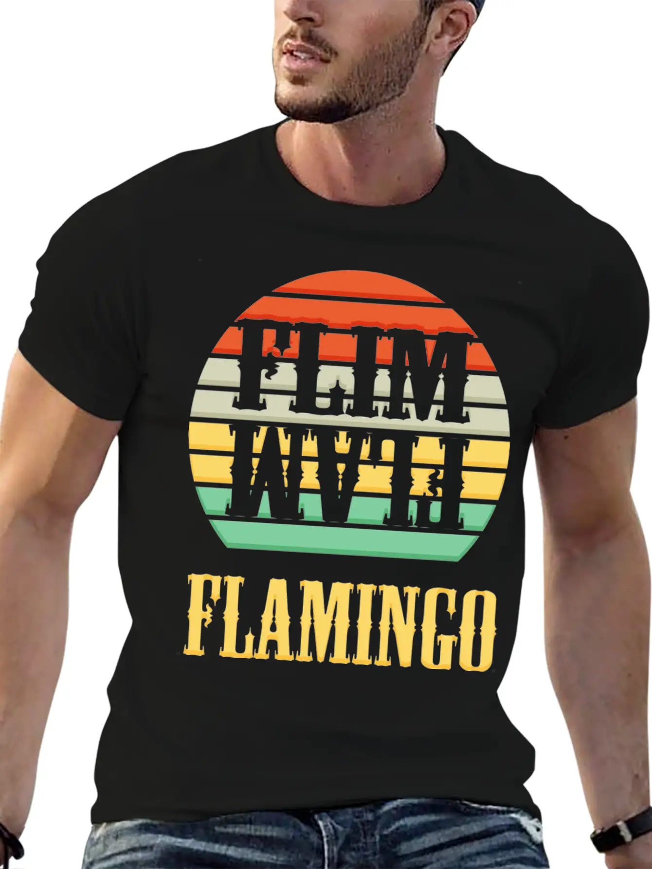 FlimFlam Flamingo Unisex Casual T-Shirt – Clean Design For Daily Comfort