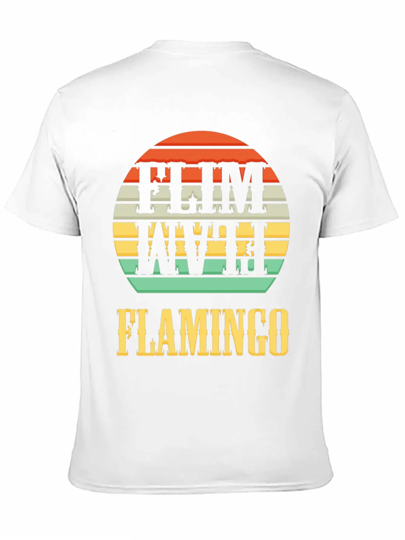 FlimFlam Flamingo Unisex Casual T-Shirt – Clean Design For Daily Comfort