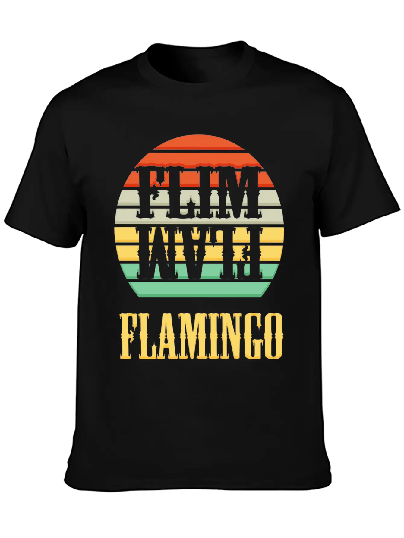 FlimFlam Flamingo Unisex Casual T-Shirt – Clean Design For Daily Comfort
