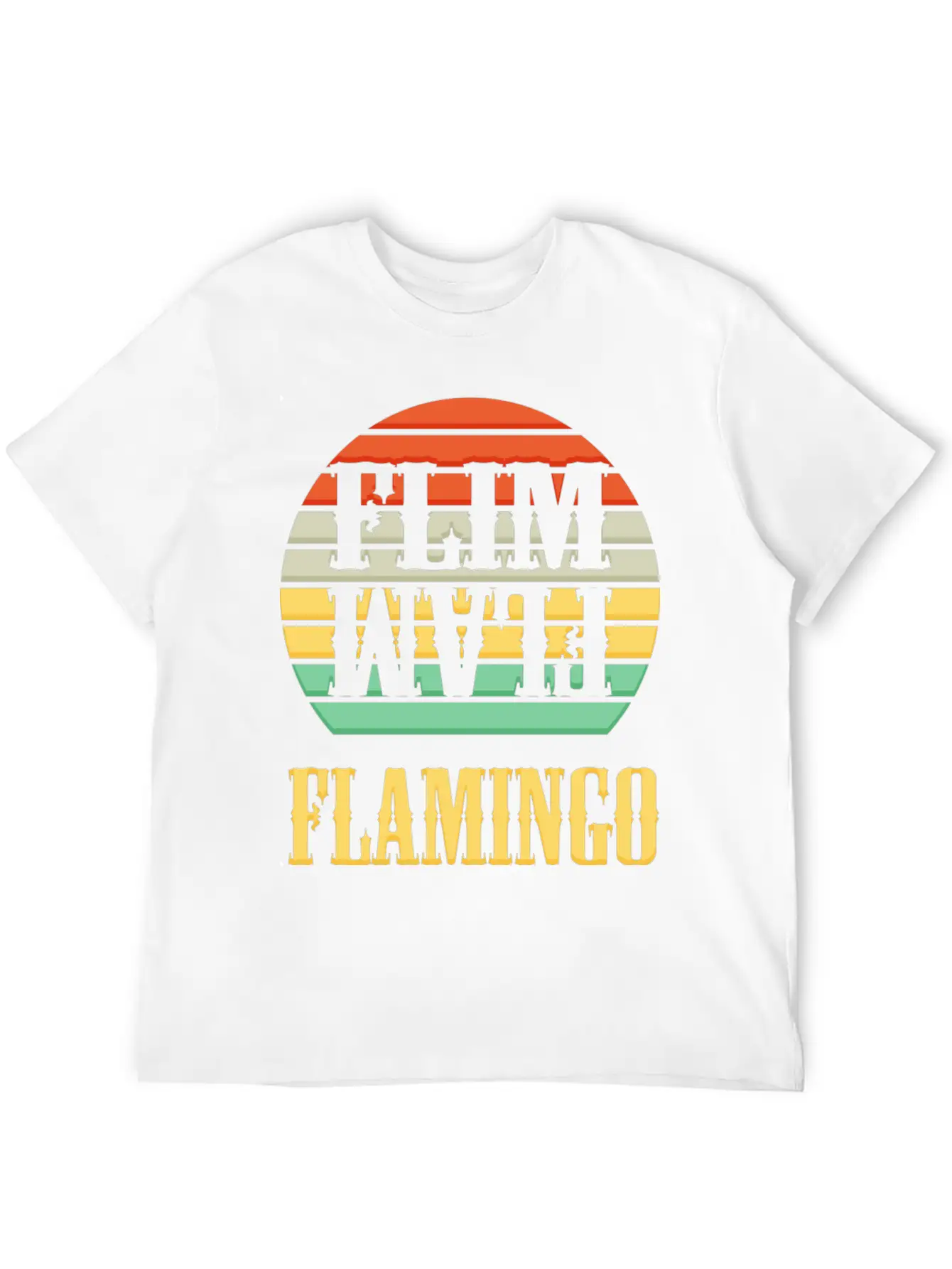 FlimFlam Flamingo Unisex Casual T-Shirt – Clean Design For Daily Comfort