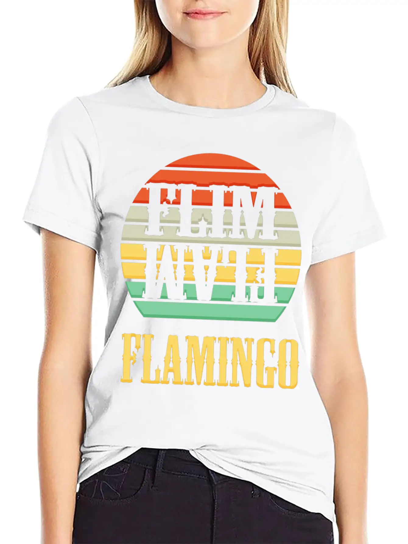 FlimFlam Flamingo Unisex Casual T-Shirt – Clean Design For Daily Comfort