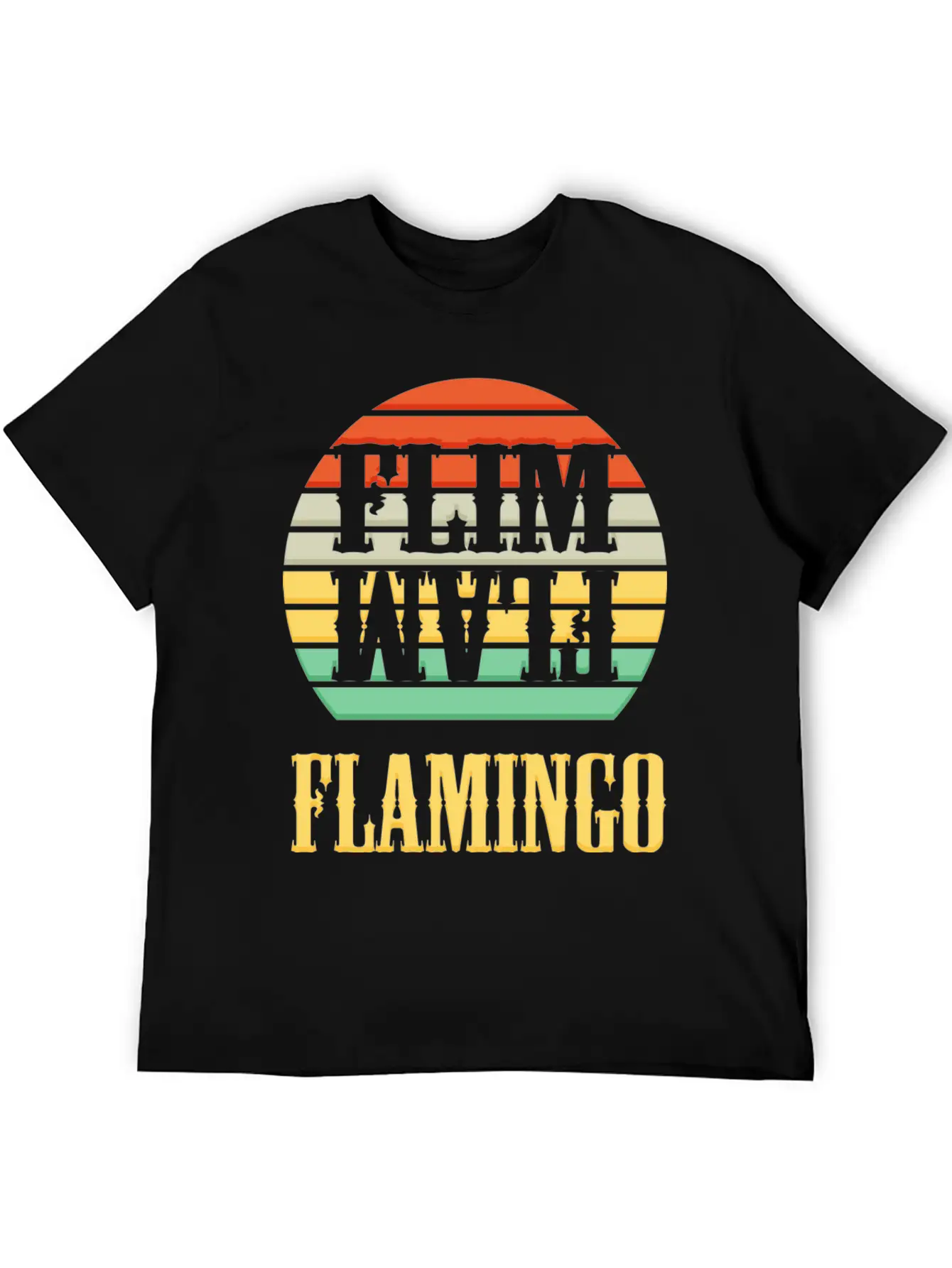 FlimFlam Flamingo Unisex Casual T-Shirt – Clean Design For Daily Comfort