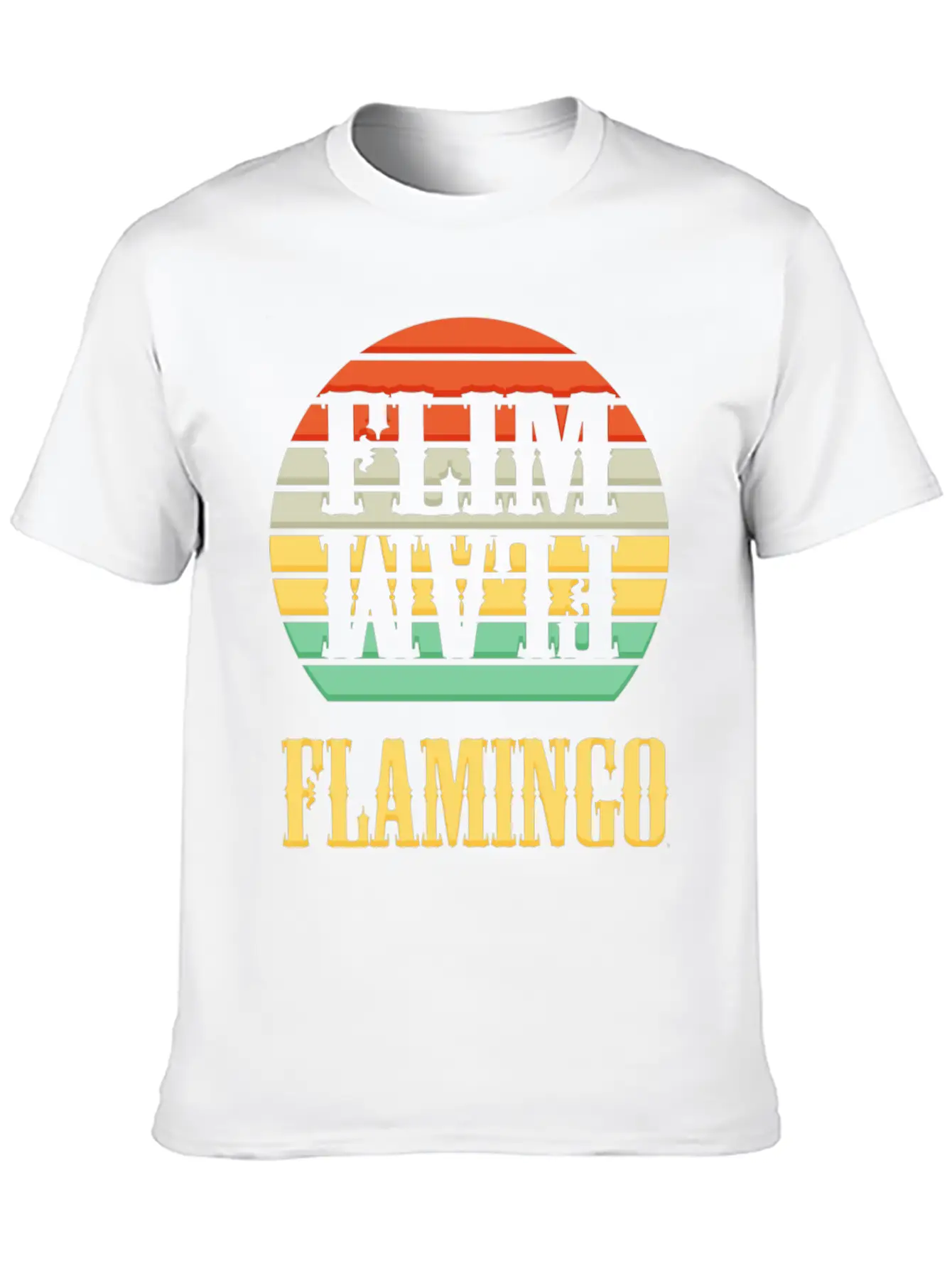 FlimFlam Flamingo Unisex Casual T-Shirt – Clean Design For Daily Comfort