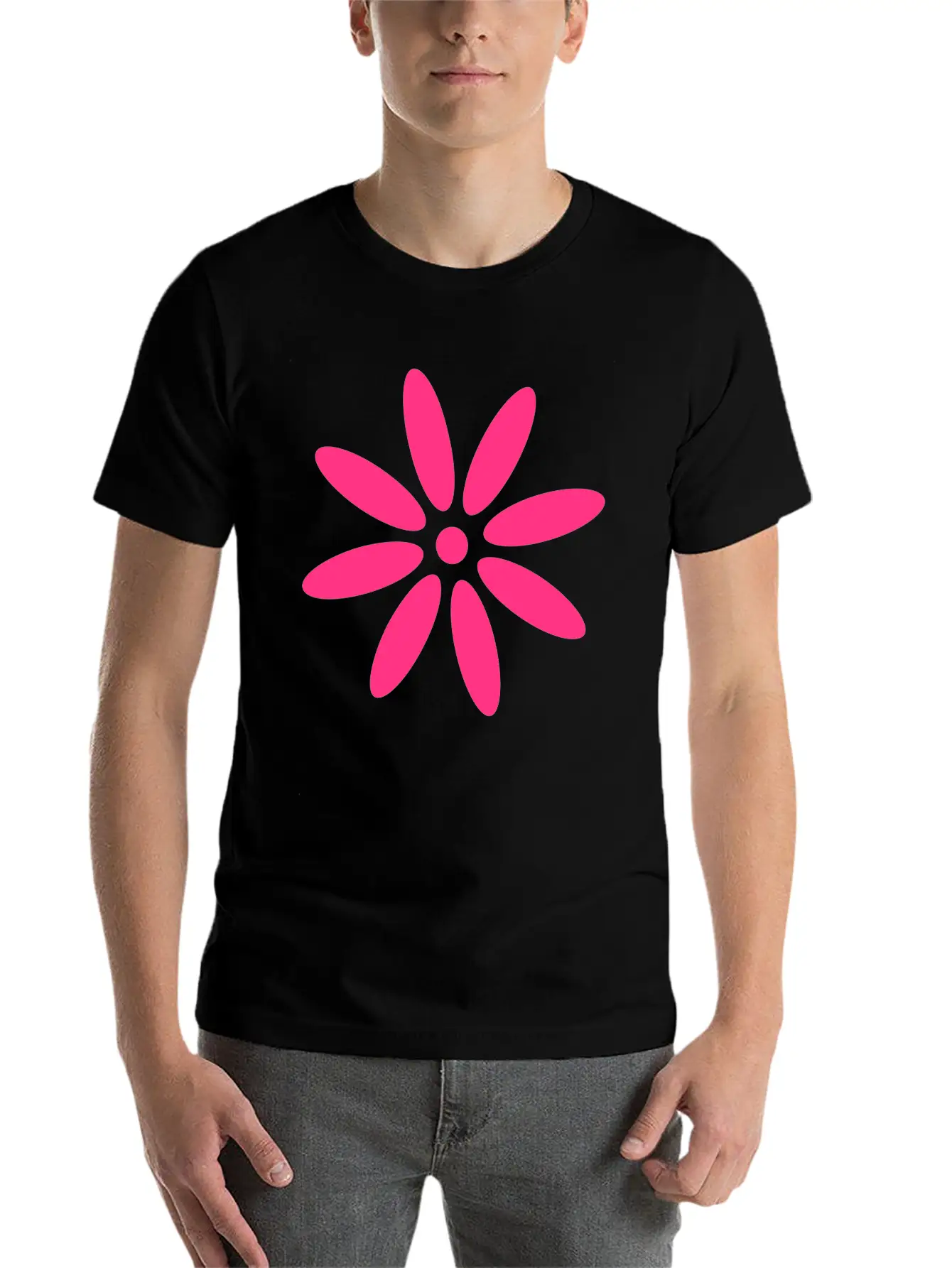 Flower Spring Summer Unisex Casual T-Shirt – Clean Design For Daily Comfort