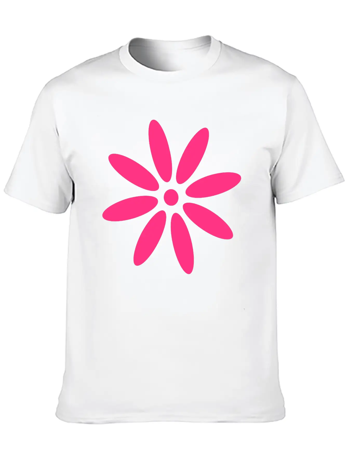Flower Spring Summer Unisex Casual T-Shirt – Clean Design For Daily Comfort