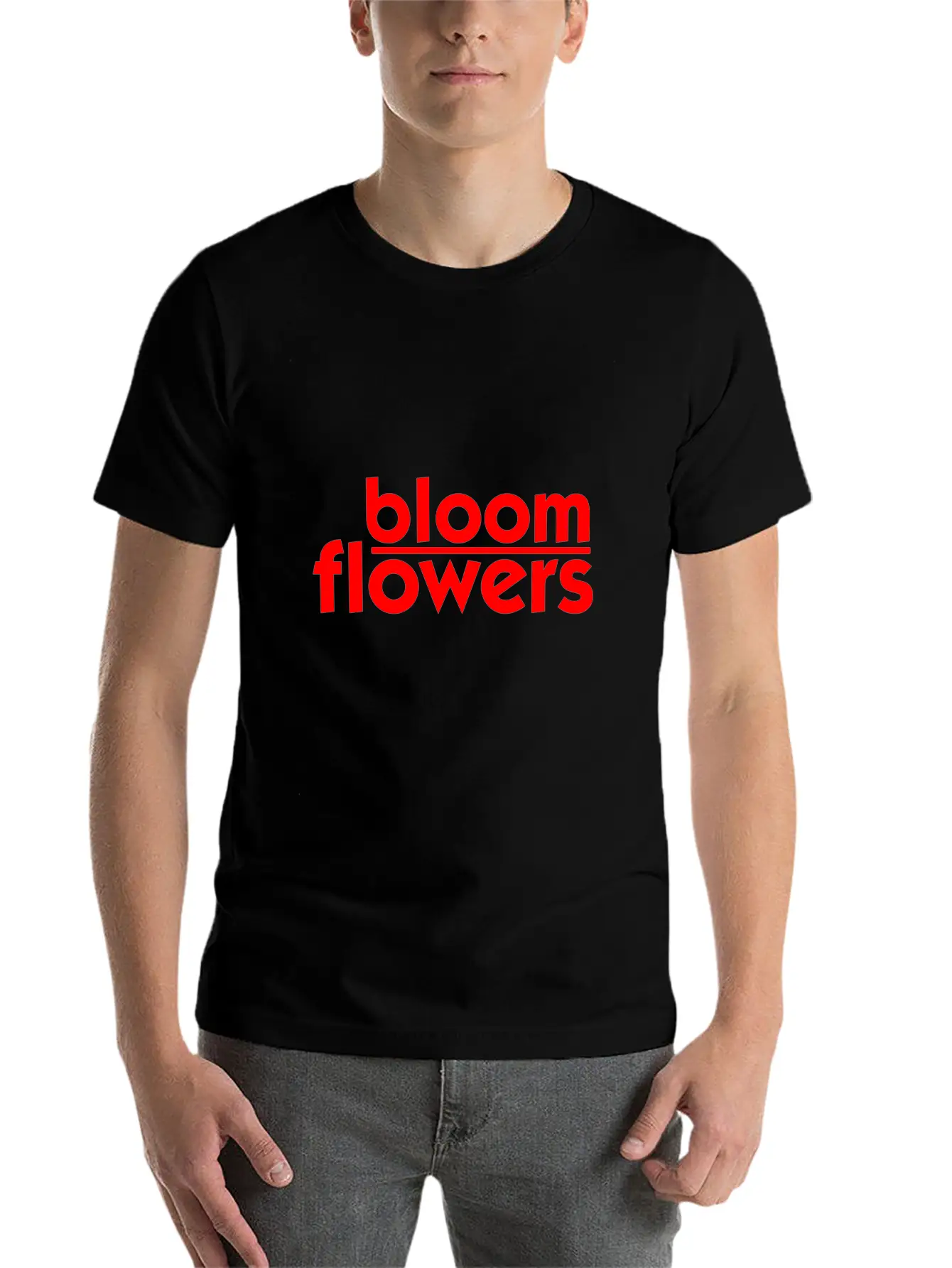 Flowers Bloom Unisex Casual T-Shirt – Clean Design For Daily Comfort