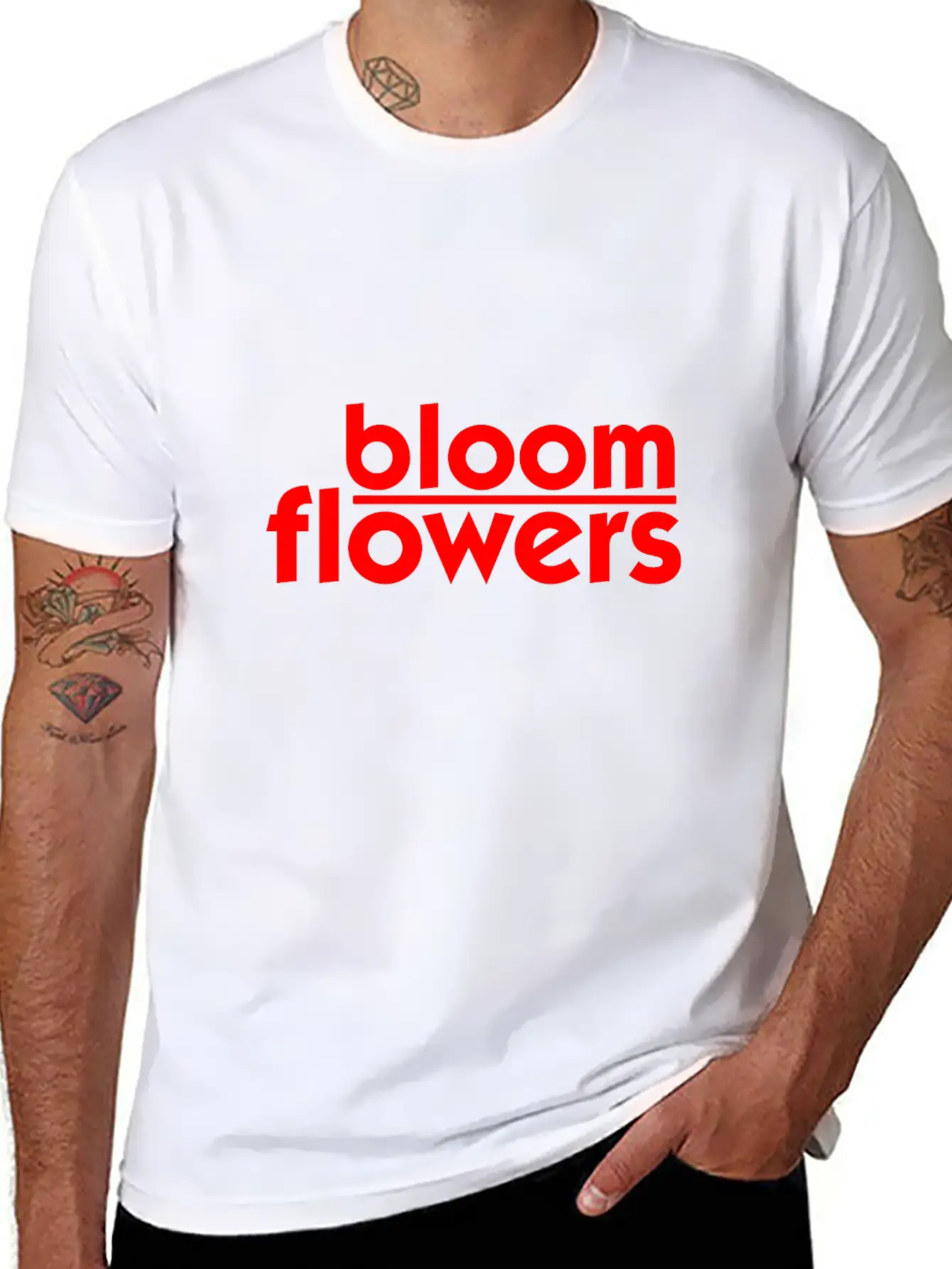Flowers Bloom Unisex Casual T-Shirt – Clean Design For Daily Comfort