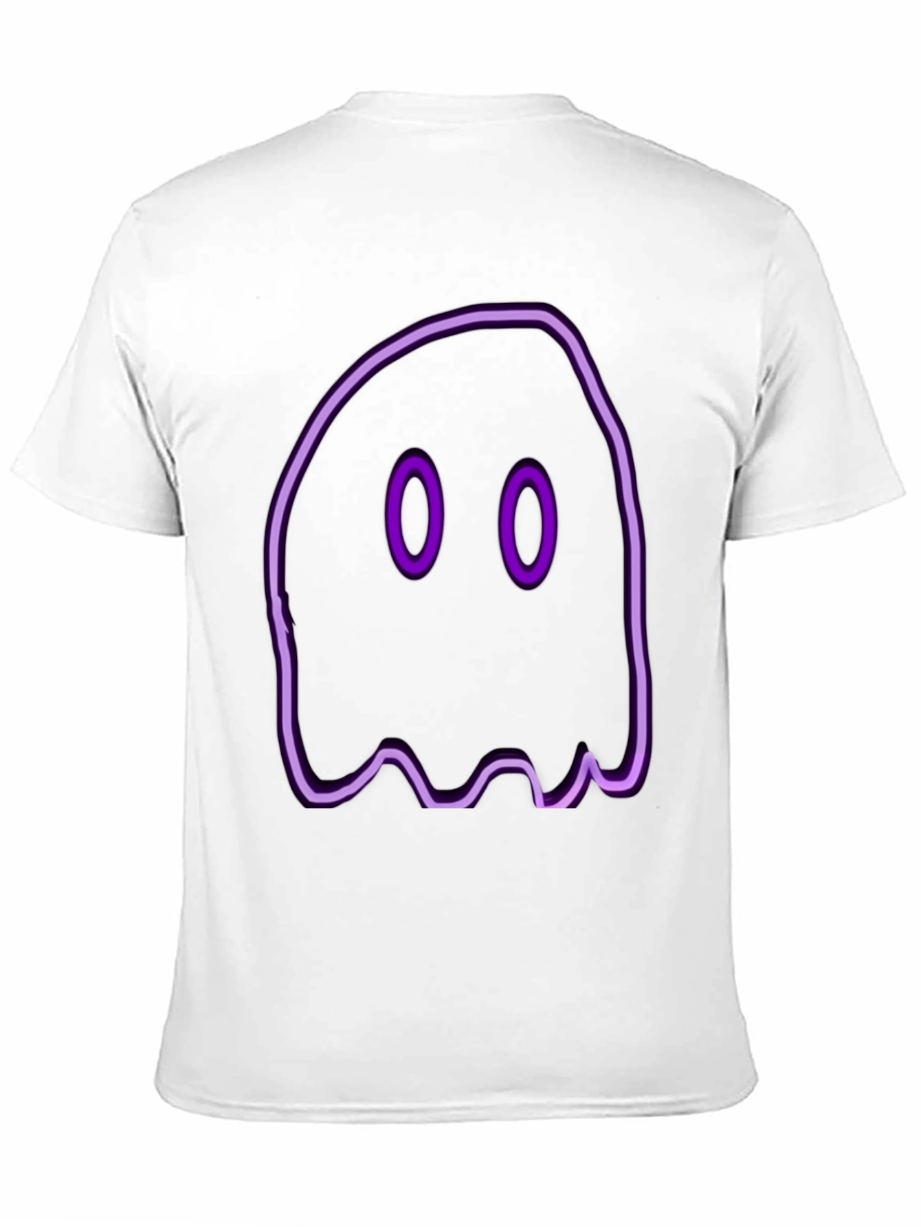Neon Ghost Graphic Tee - Spooky Style