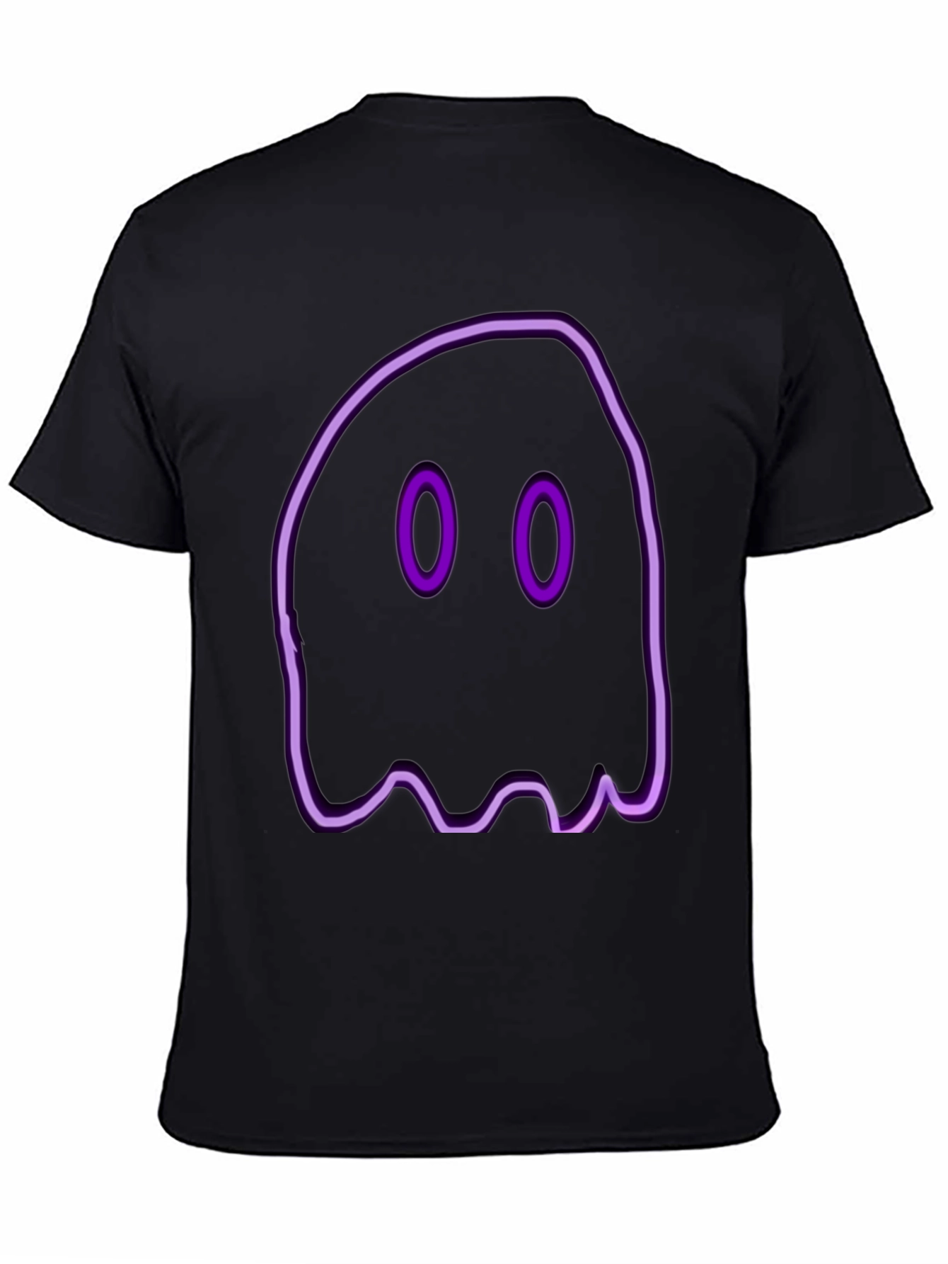 Neon Ghost Graphic Tee - Spooky Style