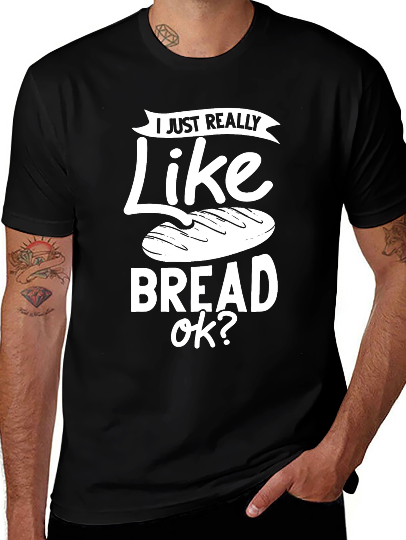 I Like Bread T-Shirt - Unisex Casual Tee