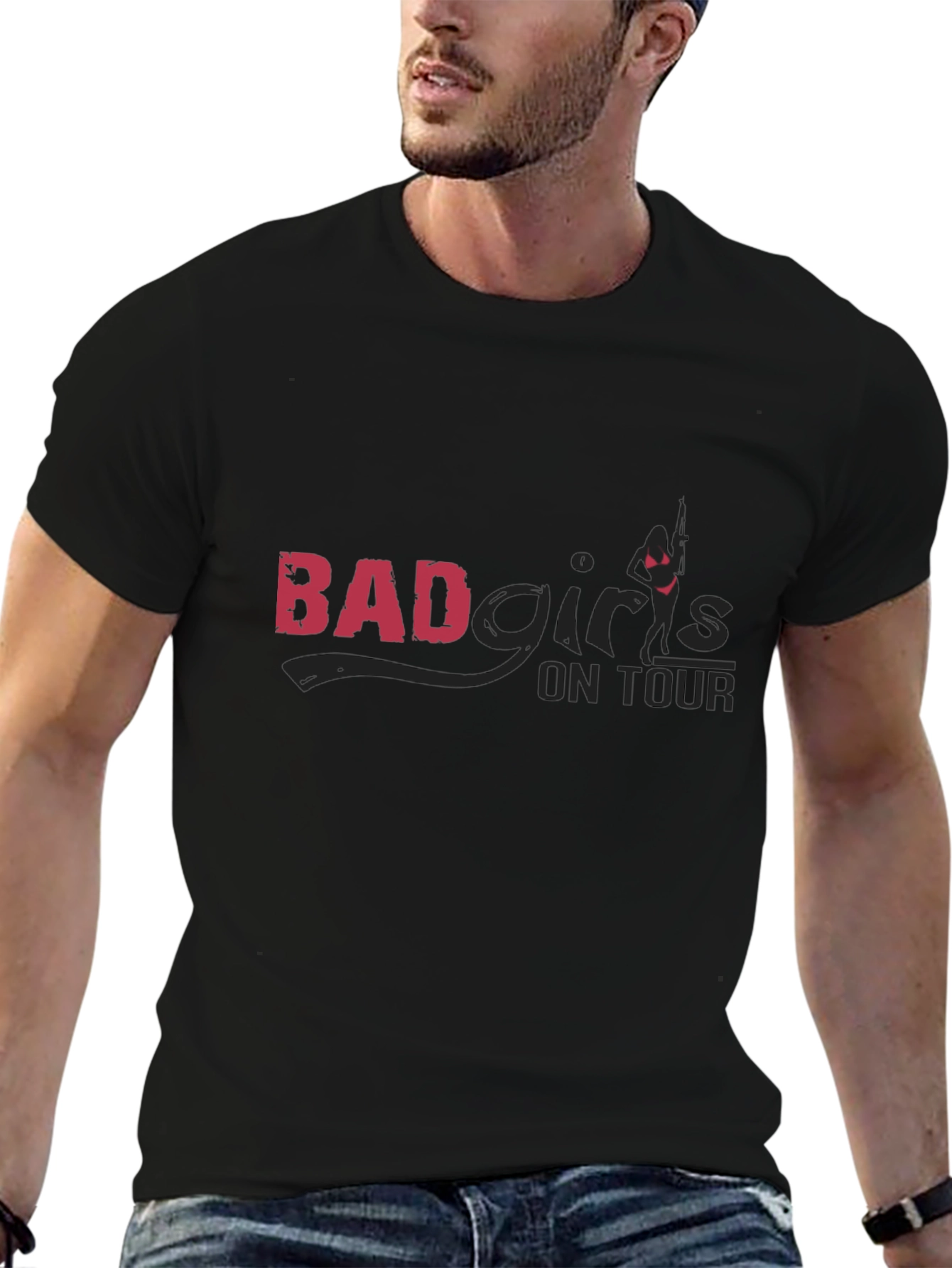 Bad Girls On Tour Graphic T-Shirt