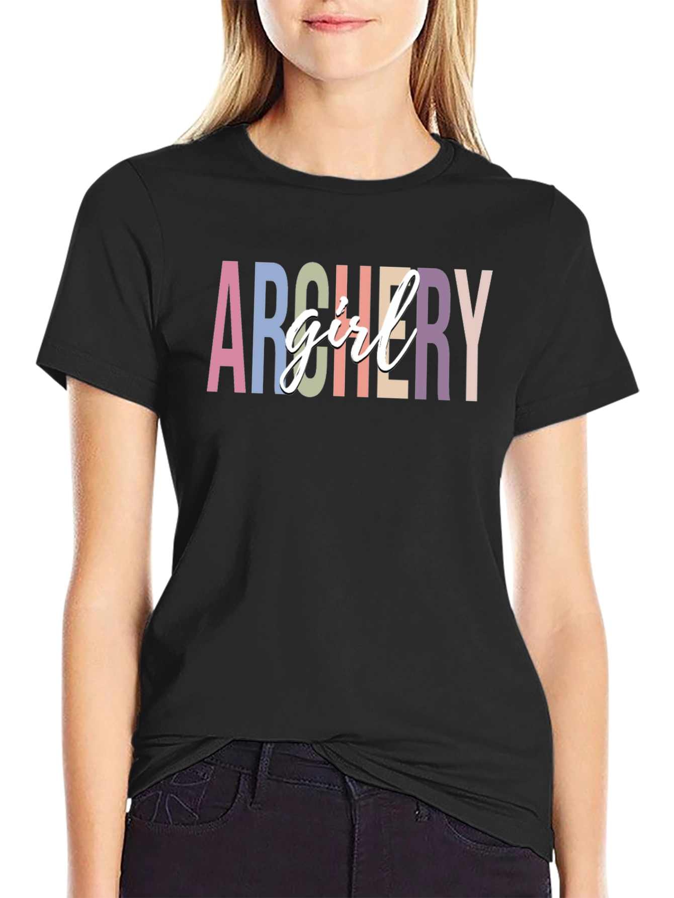 Archery Girl T-Shirt - Cute and Stylish Design