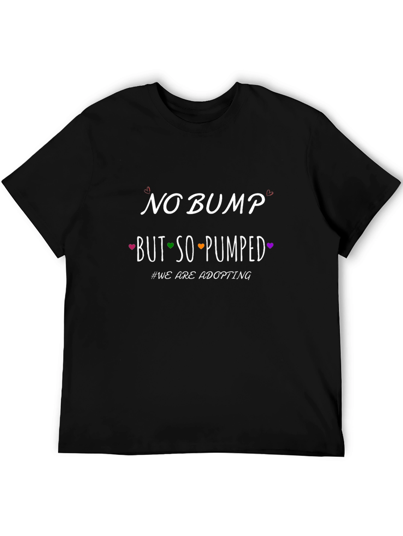 Adoption Announcement Tee - No Bump So Pumped!