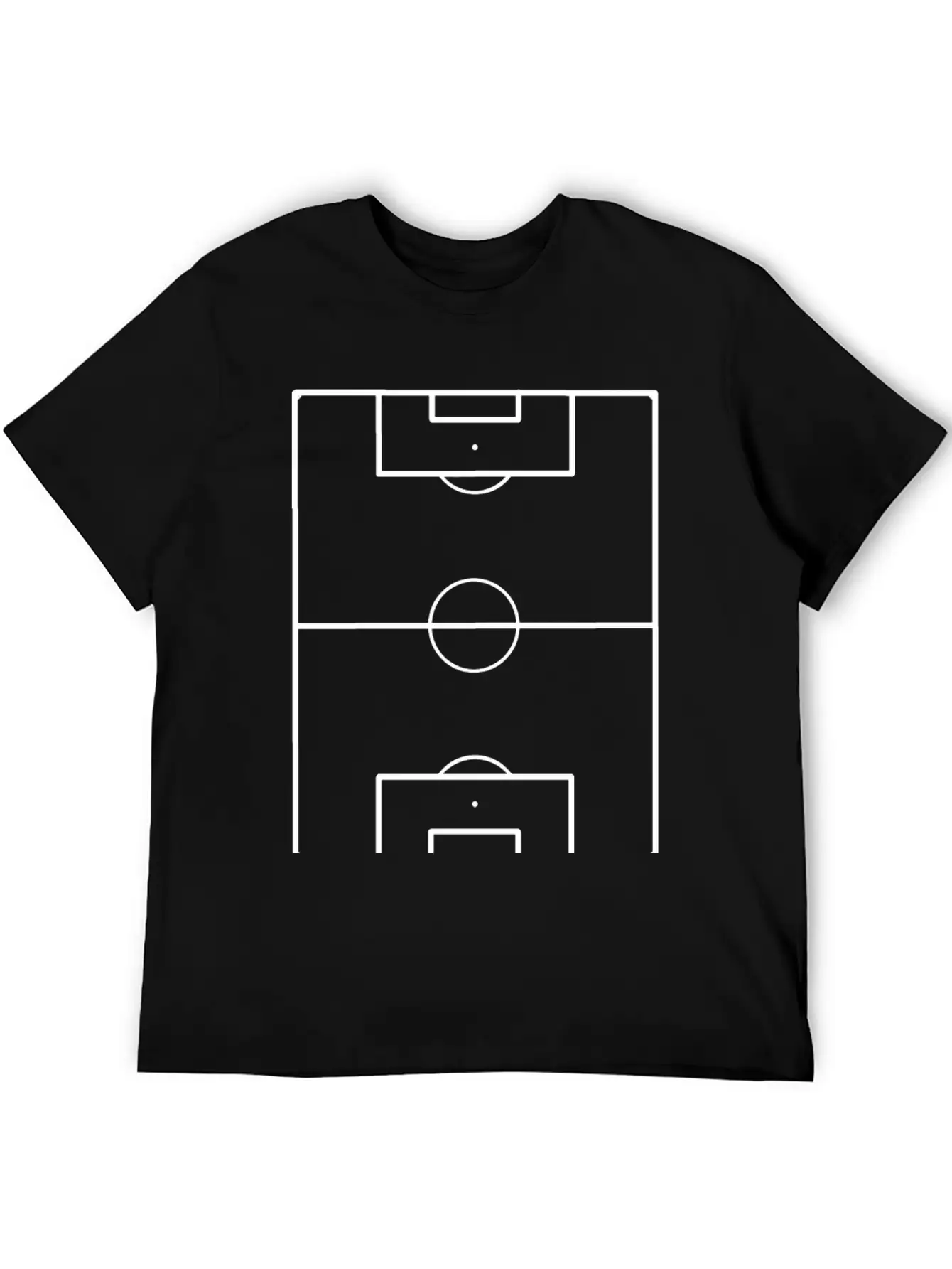 Football Field Soccer Pitch Playing Field Ground Unisex Casual T-Shirt – Clean Design For Daily Comfort