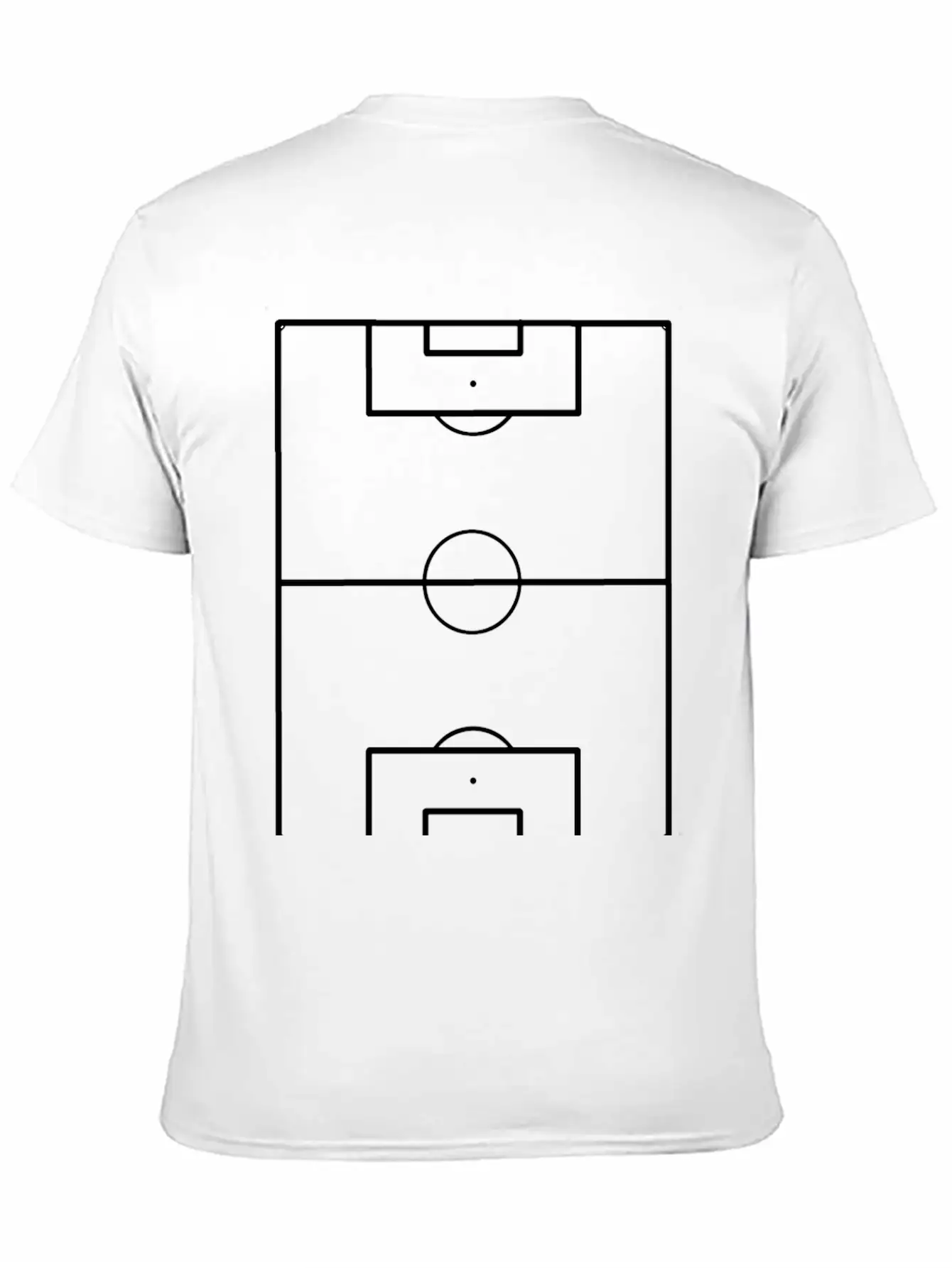 Football Field Soccer Pitch Playing Field Ground Unisex Casual T-Shirt – Clean Design For Daily Comfort