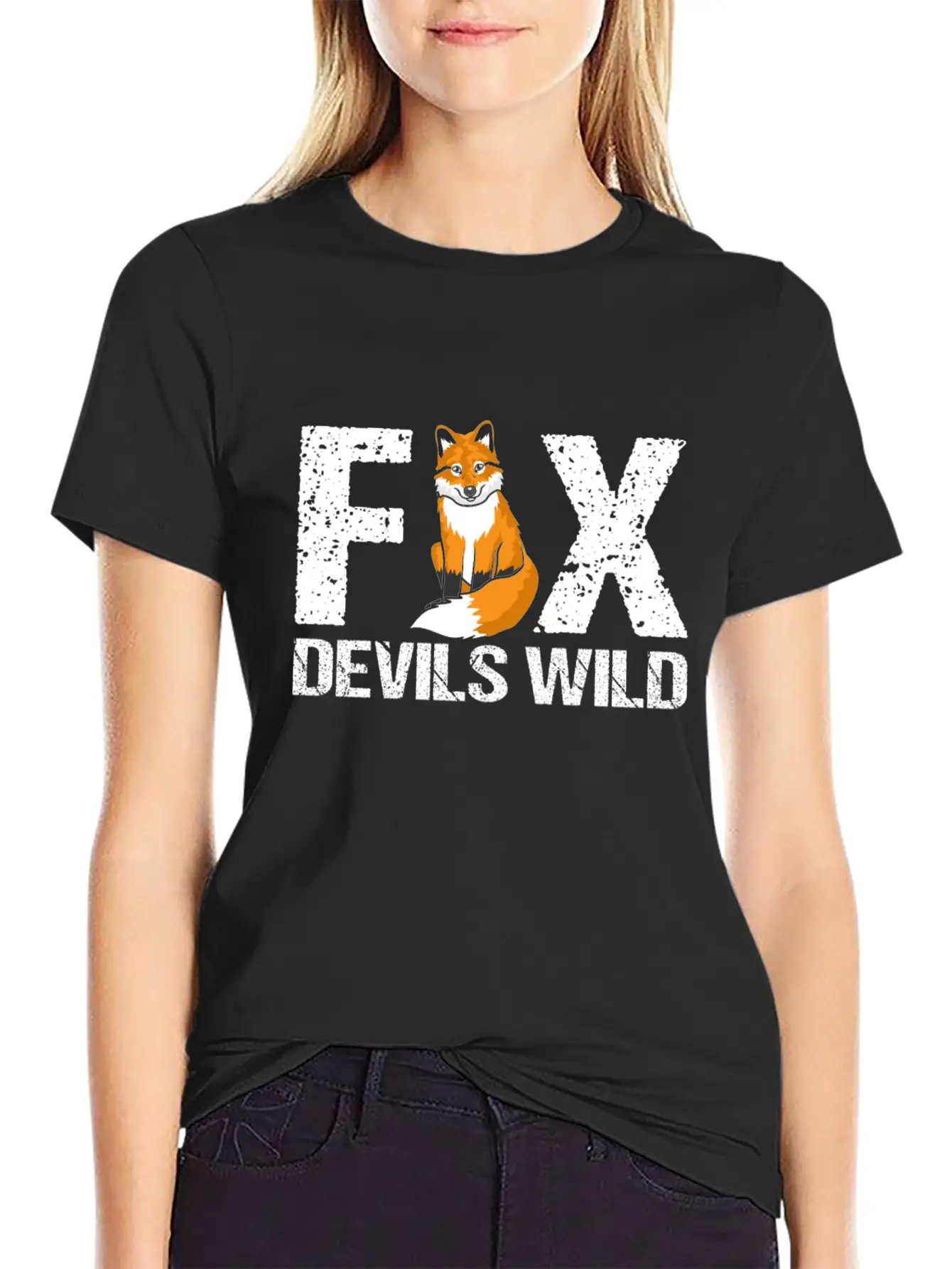 Fox Foxes Funny Animal Gift Gift Idea Unisex Casual T-Shirt – Clean Design For Daily Comfort