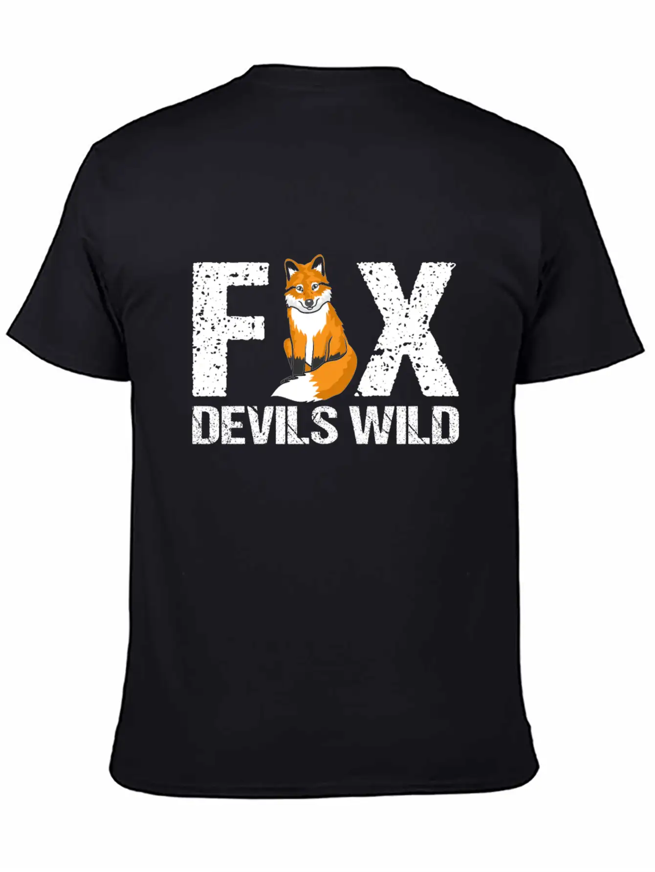 Fox Foxes Funny Animal Gift Gift Idea Unisex Casual T-Shirt – Clean Design For Daily Comfort