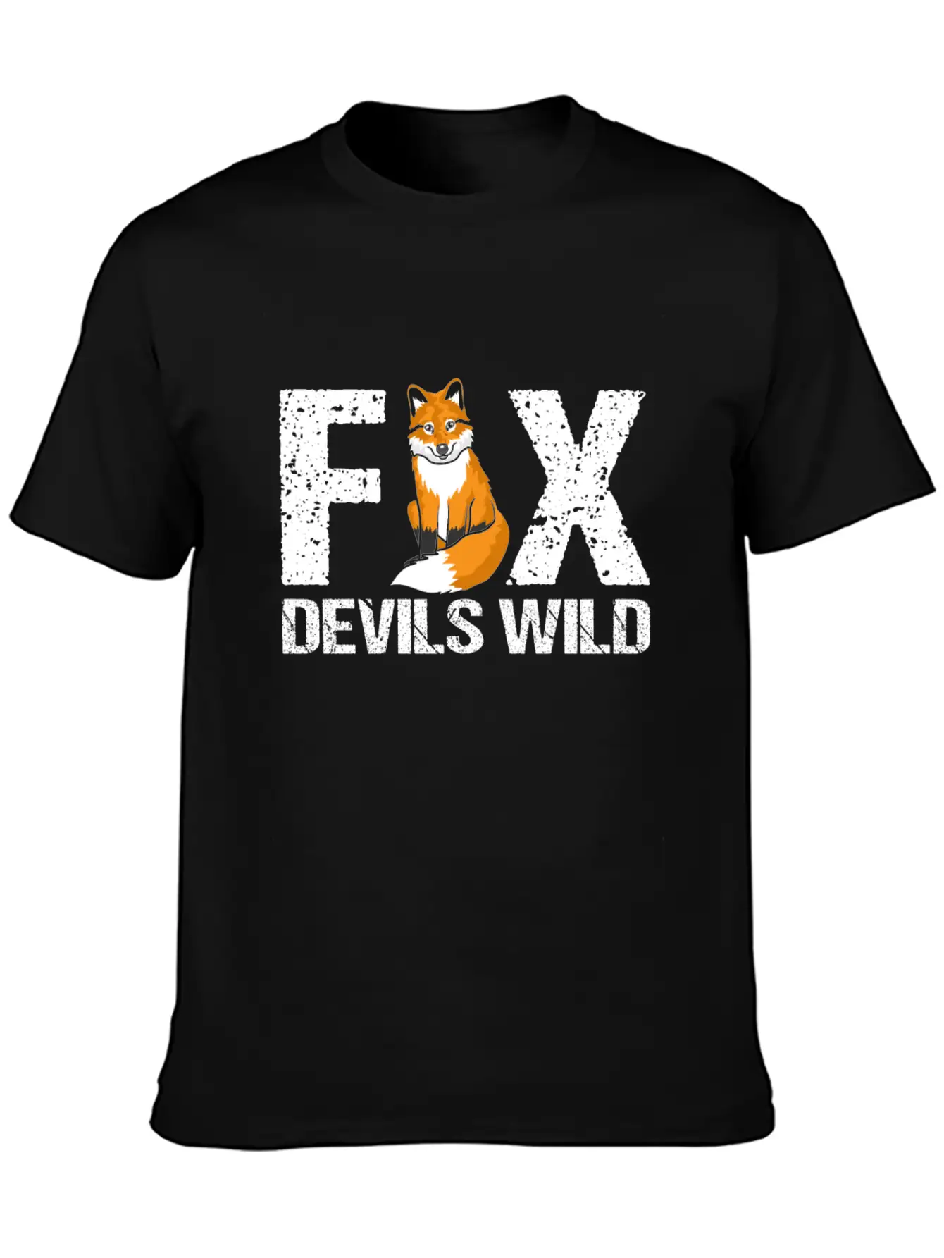Fox Foxes Funny Animal Gift Gift Idea Unisex Casual T-Shirt – Clean Design For Daily Comfort