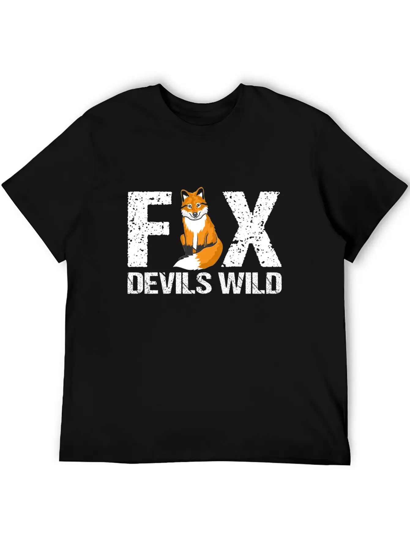Fox Foxes Funny Animal Gift Gift Idea Unisex Casual T-Shirt – Clean Design For Daily Comfort