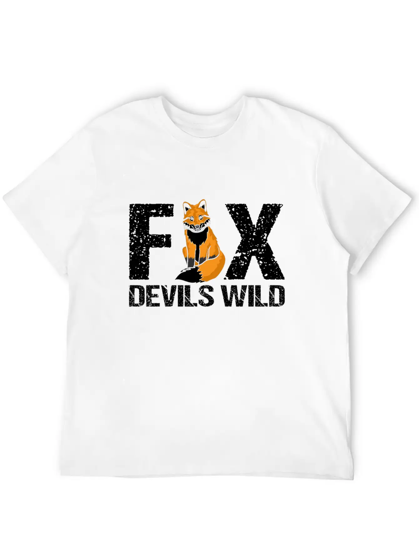 Fox Foxes Funny Animal Gift Gift Idea Unisex Casual T-Shirt – Clean Design For Daily Comfort