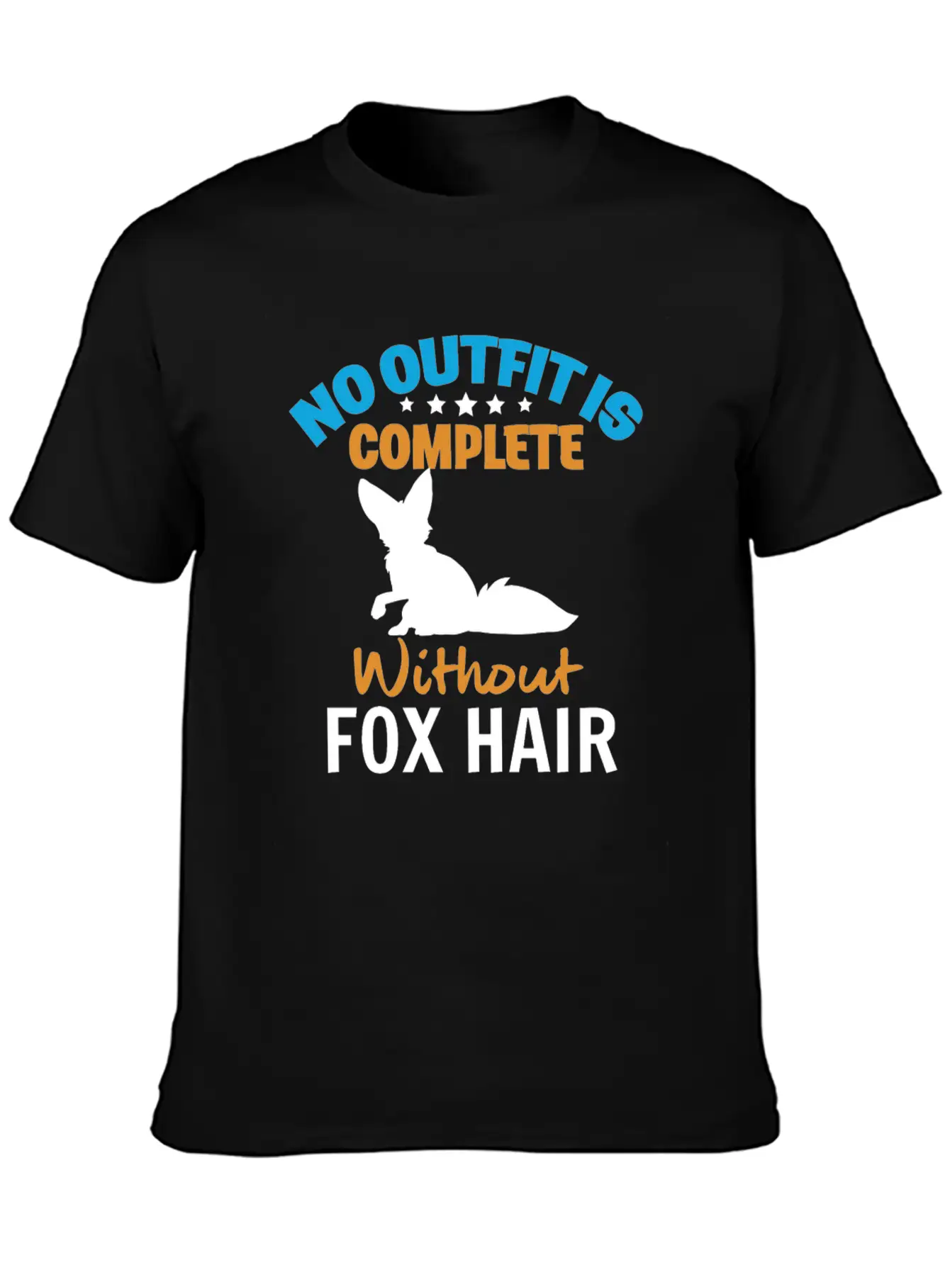 Fox Unisex Casual T-Shirt – Clean Design For Daily Comfort